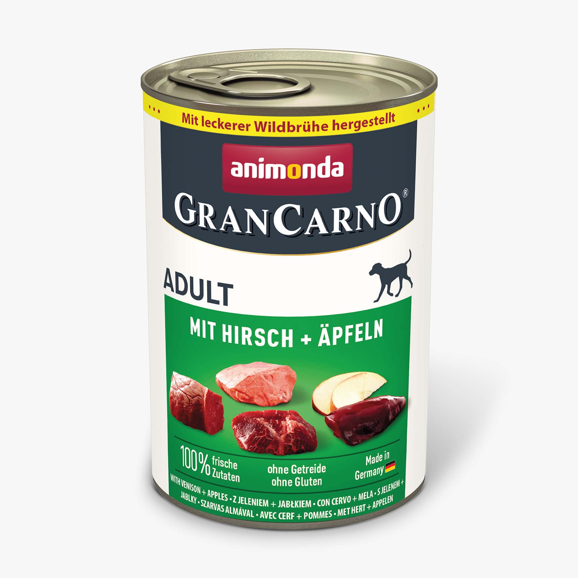 GranCarno Adult mit Hirsch + Äpfeln