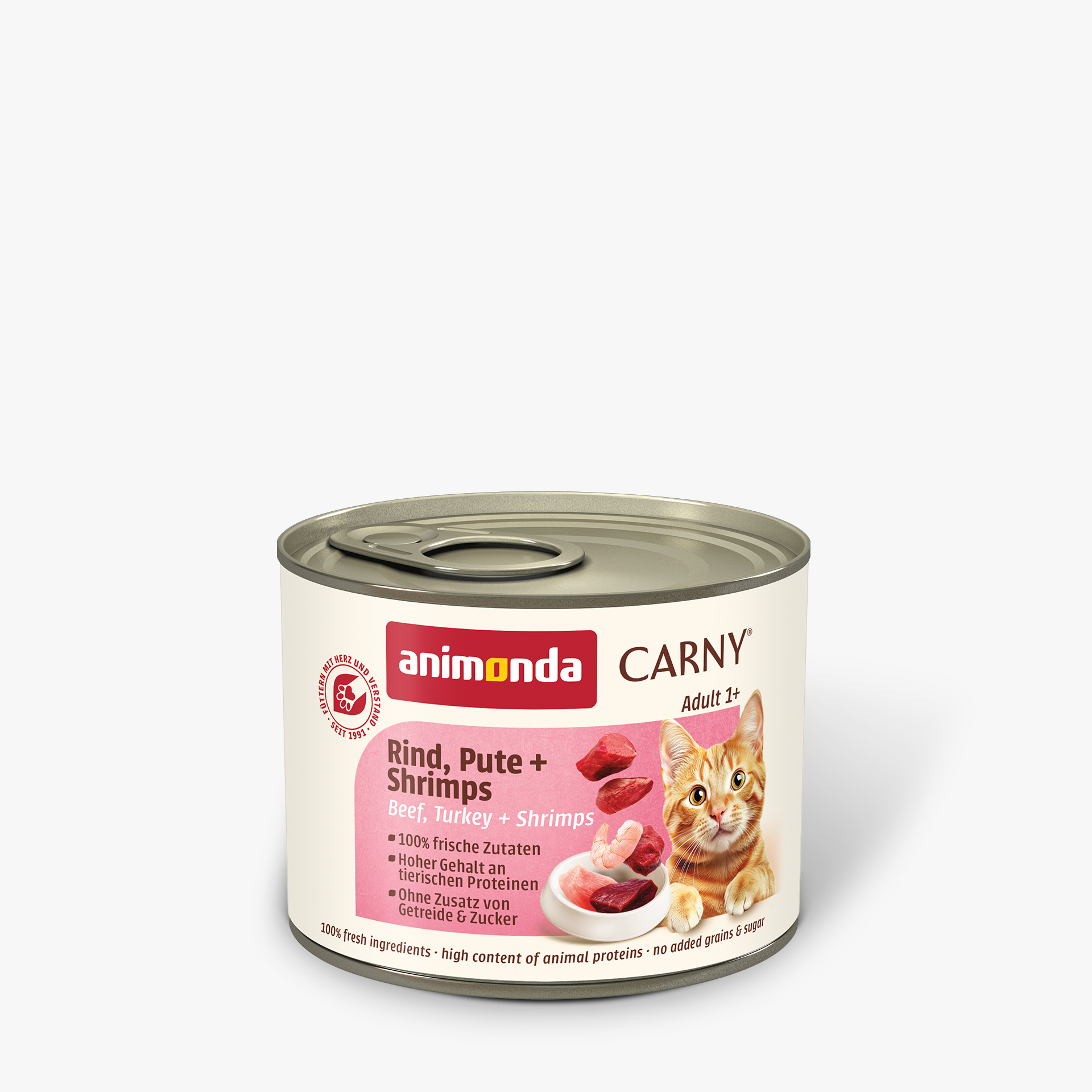 83708 animonda Carny Adult Rind  Pute und Shrimps Katze Nassfutter