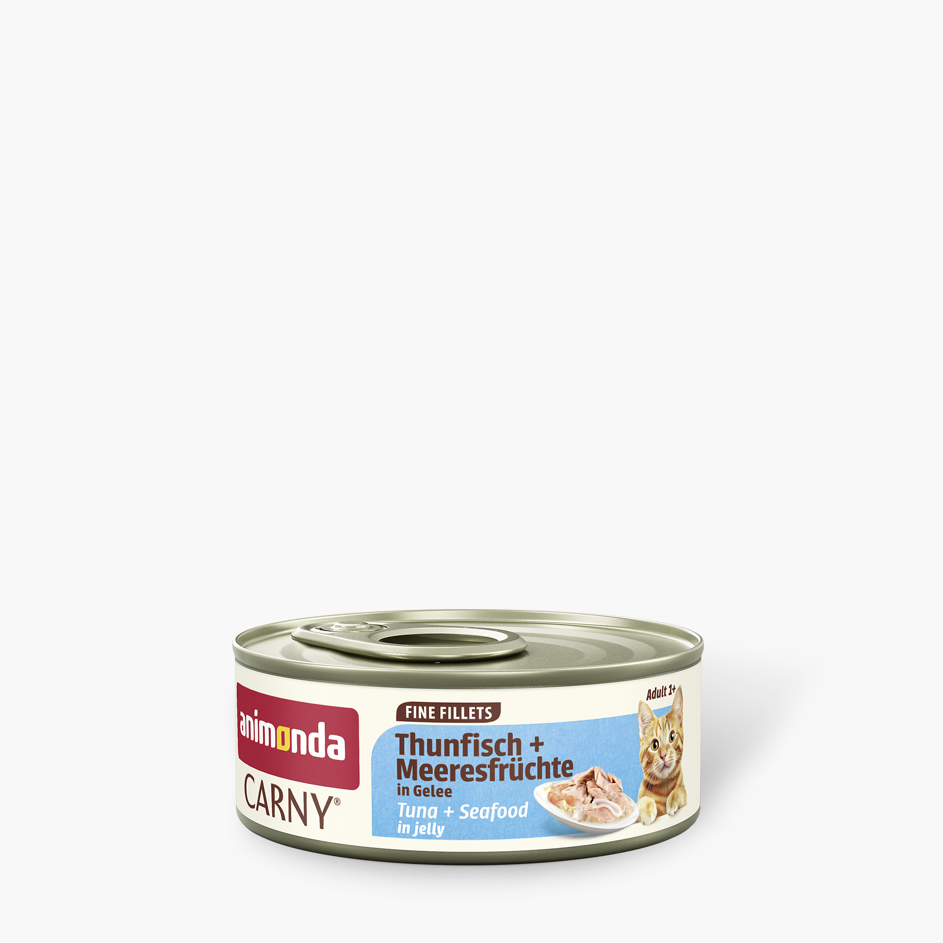 Carny Adult Fine Fillets Thunfisch + Meeresfrüchte In Gelee