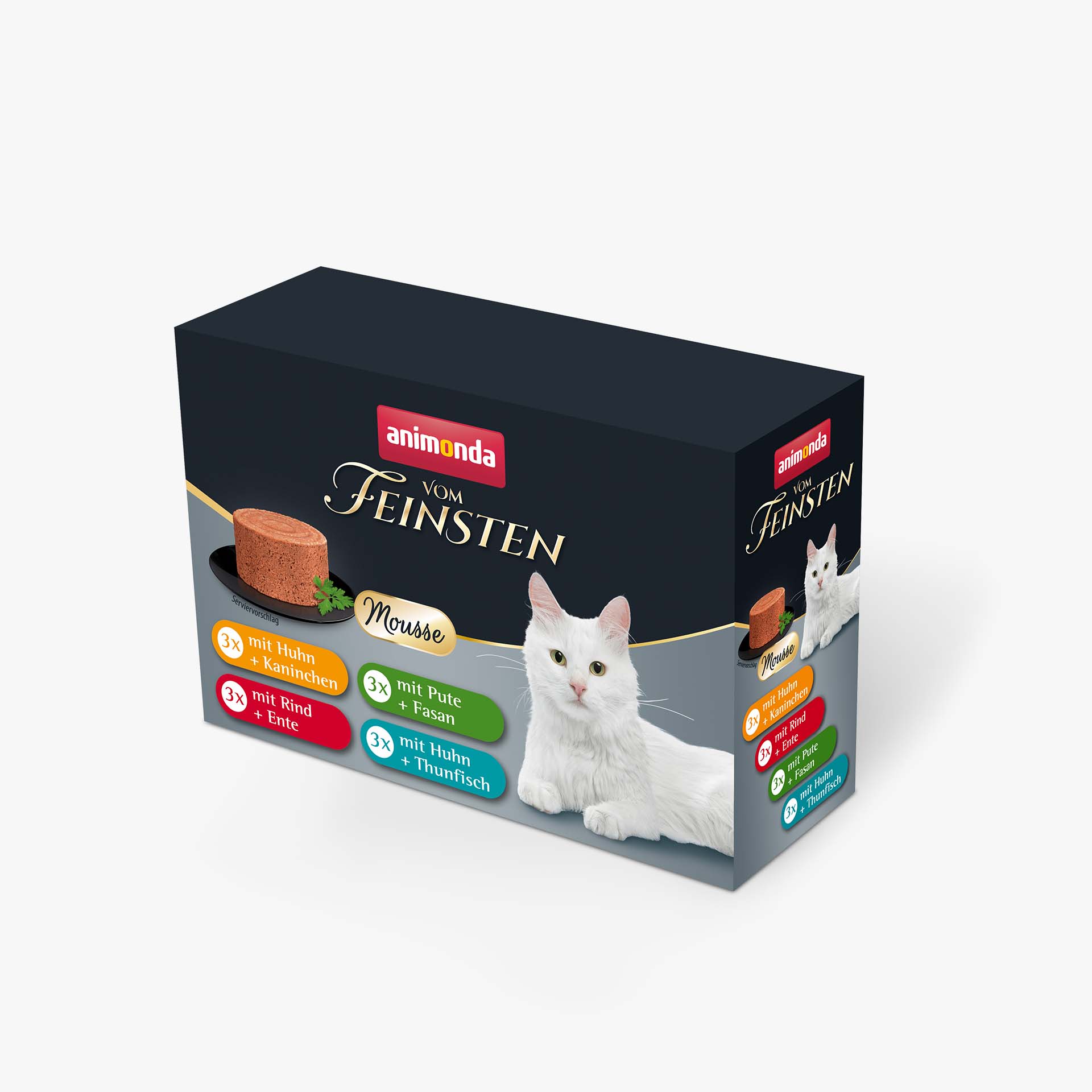 83623 animonda Vom Feinsten Adult Mousse Vielfalt Katze Nassfutter 83623 animonda Vom Feinsten Adult Mousse Vielfalt Katze Nassfutter