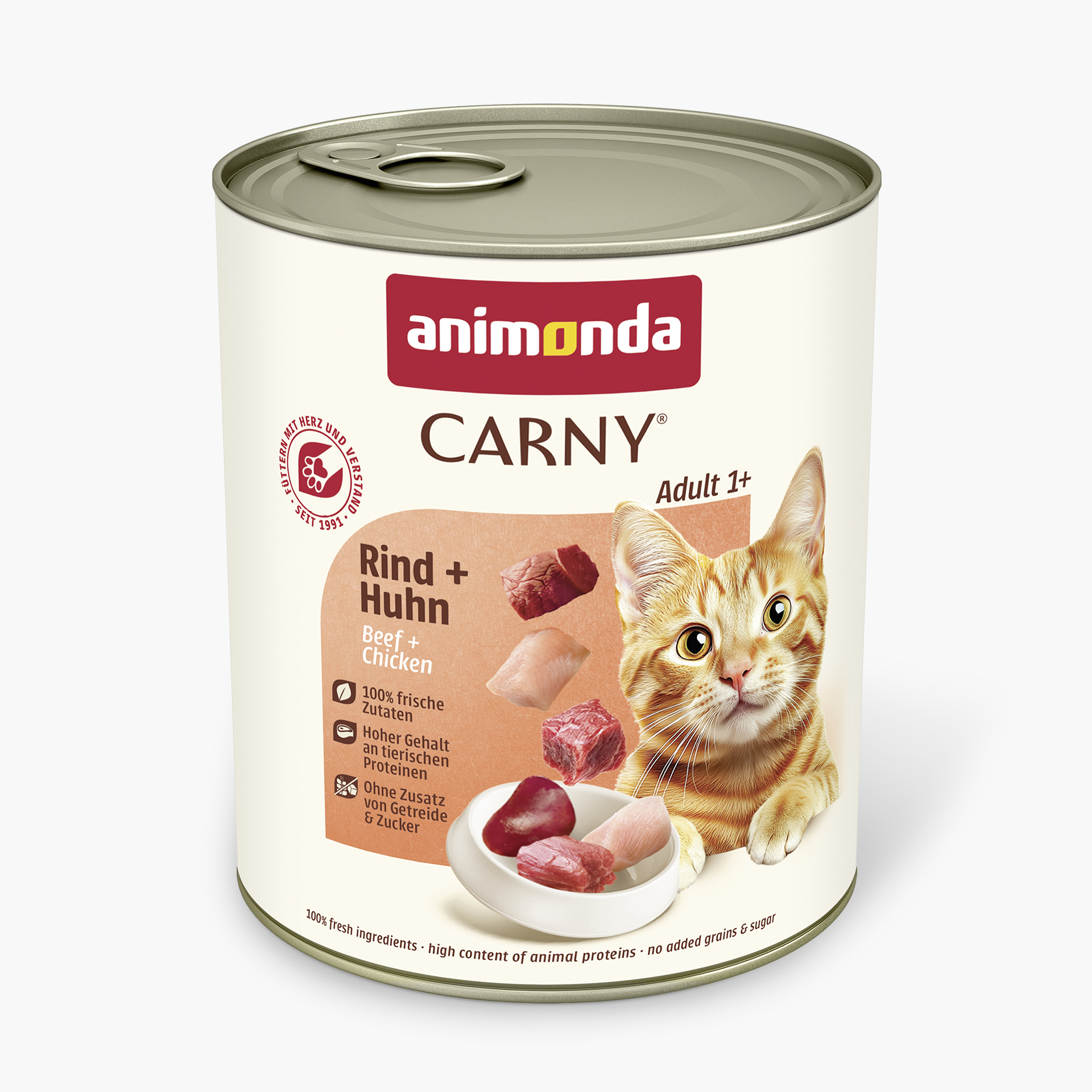 83729 animonda Carny Adult Rind und Huhn Katze Nassfutter