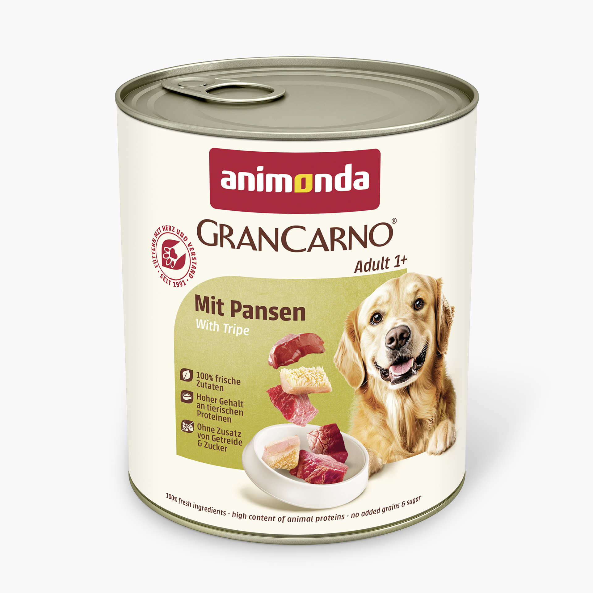 82806 animonda GranCarno Adult mit Pansen Hund Nassfutter
