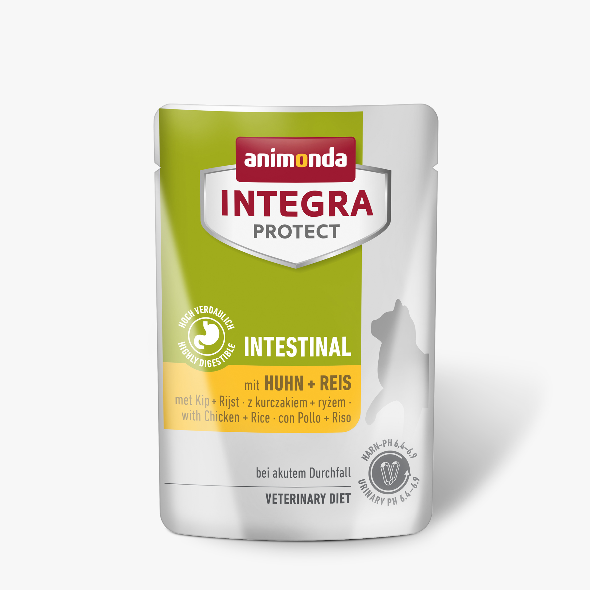 86716 animonda INTEGRA PROTECT Adult Intestinal mit Huhn und Reis Katze Nassfutter