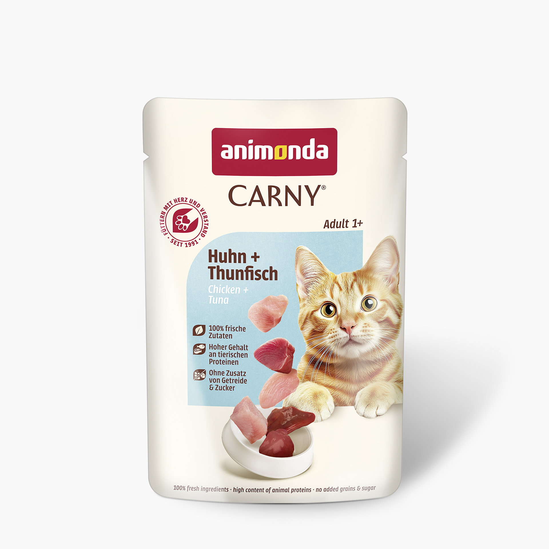 83085 animonda Carny Adult Huhn und Thunfisch Katze Nassfutter