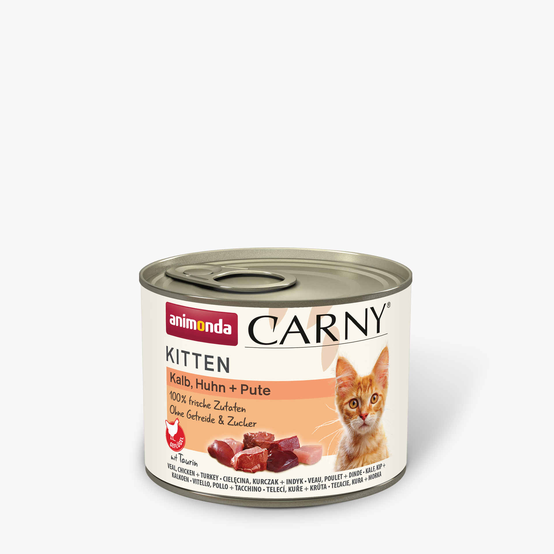 83965 animonda Carny Kitten Kalb Huhn und Pute Katze Nassfutter 83965 animonda Carny Kitten Kalb Huhn und Pute Katze Nassfutter