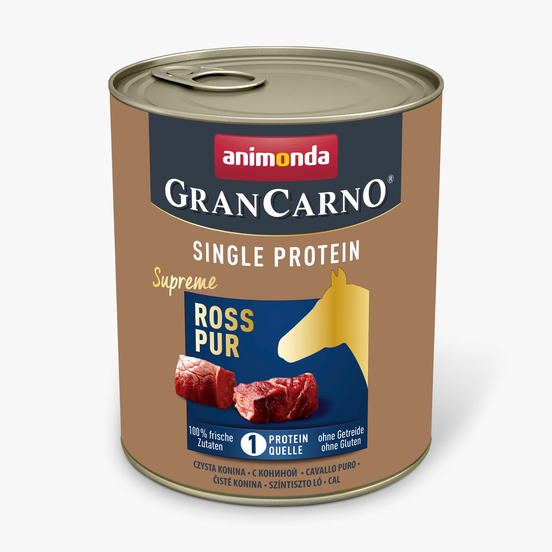 82434 animonda GranCarno Adult Single Protein Supreme Ross pur Hund Nassfutter 82434 animonda GranCarno Adult Single Protein Supreme Ross pur Hund Nassfutter
