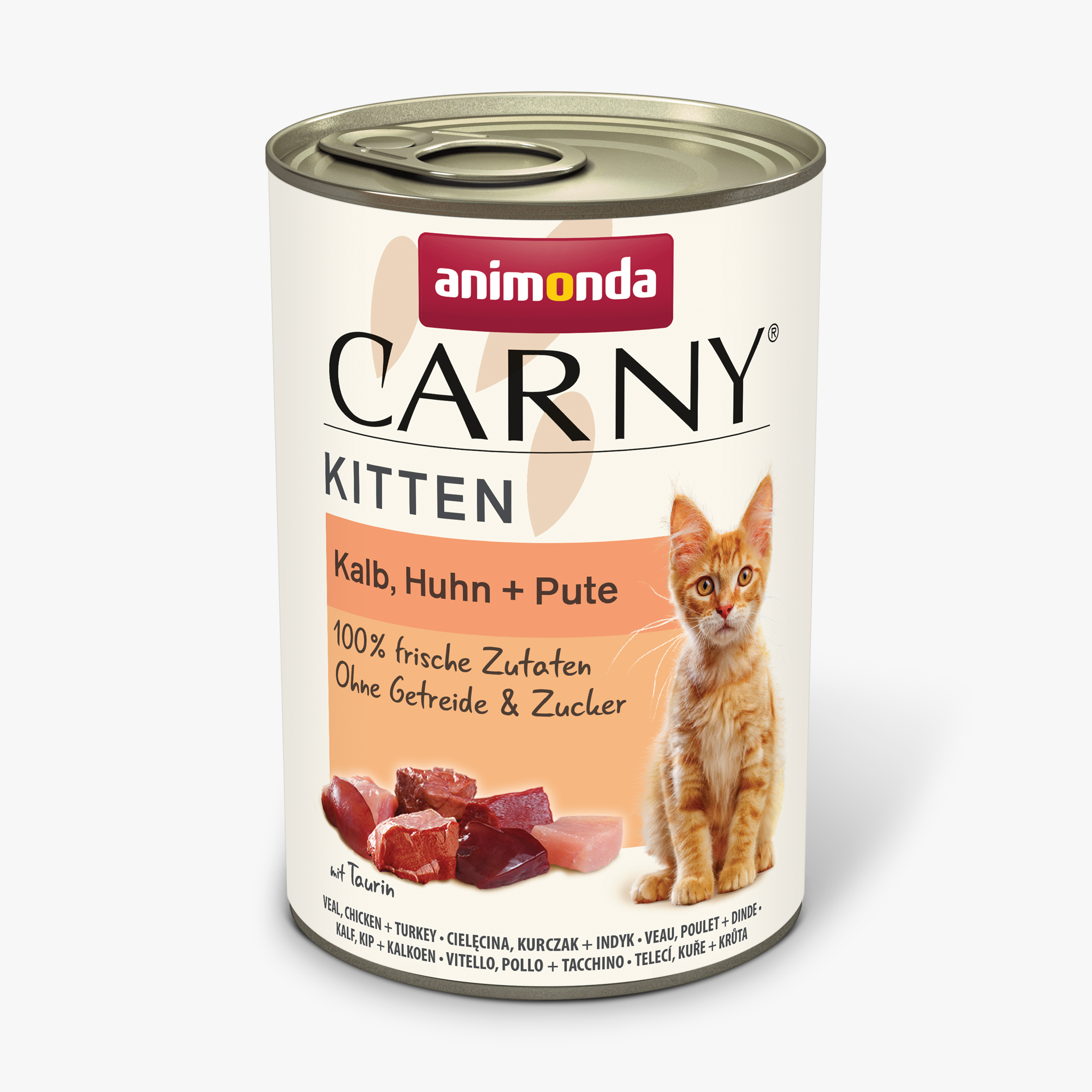 Carny Kitten Kalb, Huhn + Pute