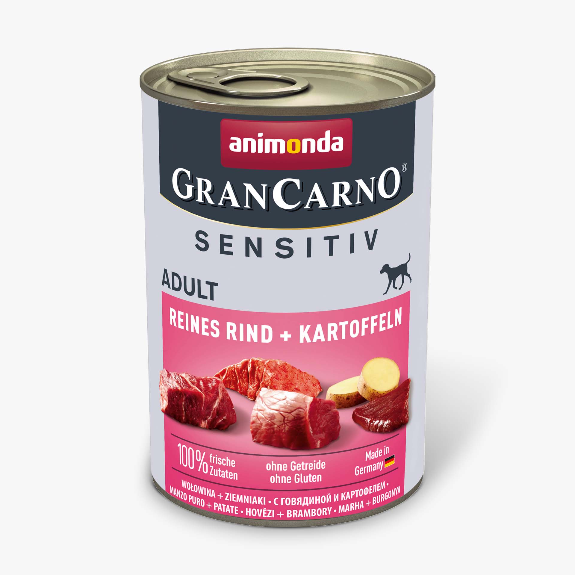 82409 animonda GranCarno Adult Sensitiv Reines Rind und Kartoffeln Hund Nassfutter 82409 animonda GranCarno Adult Sensitiv Reines Rind und Kartoffeln Hund Nassfutter
