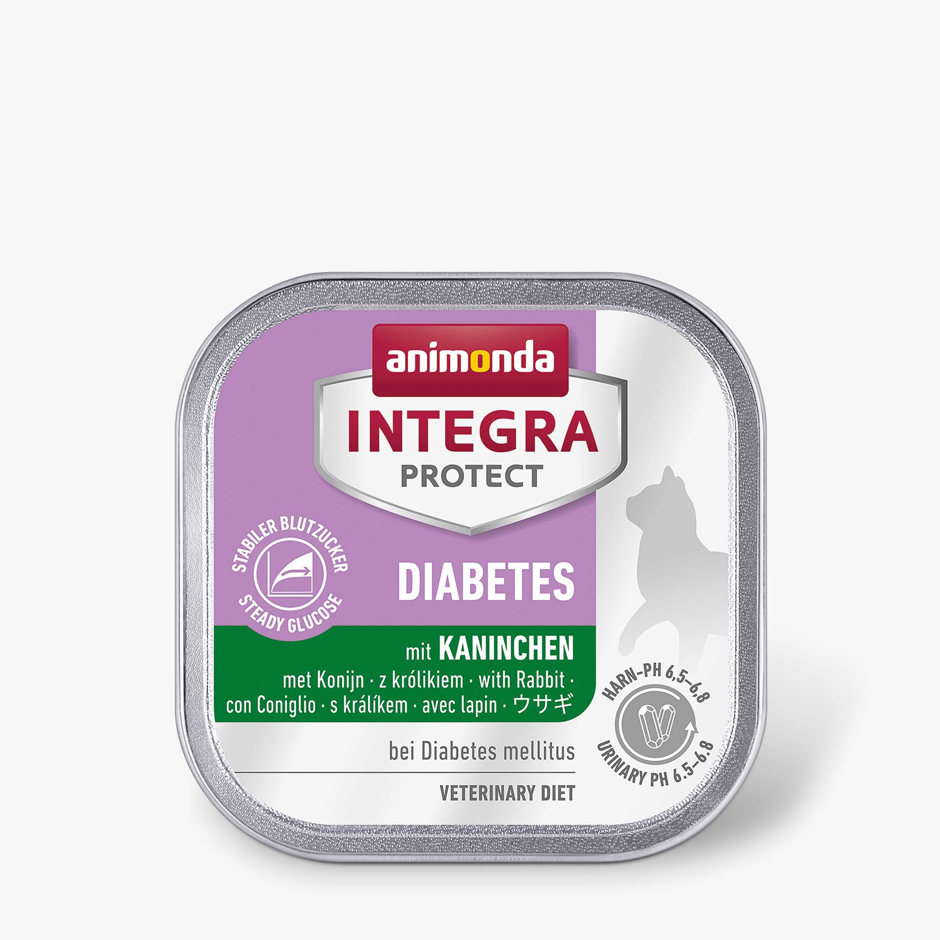 86689 animonda INTEGRA PROTECT Adult Diabetes mit Kaninchen Katze Nassfutter