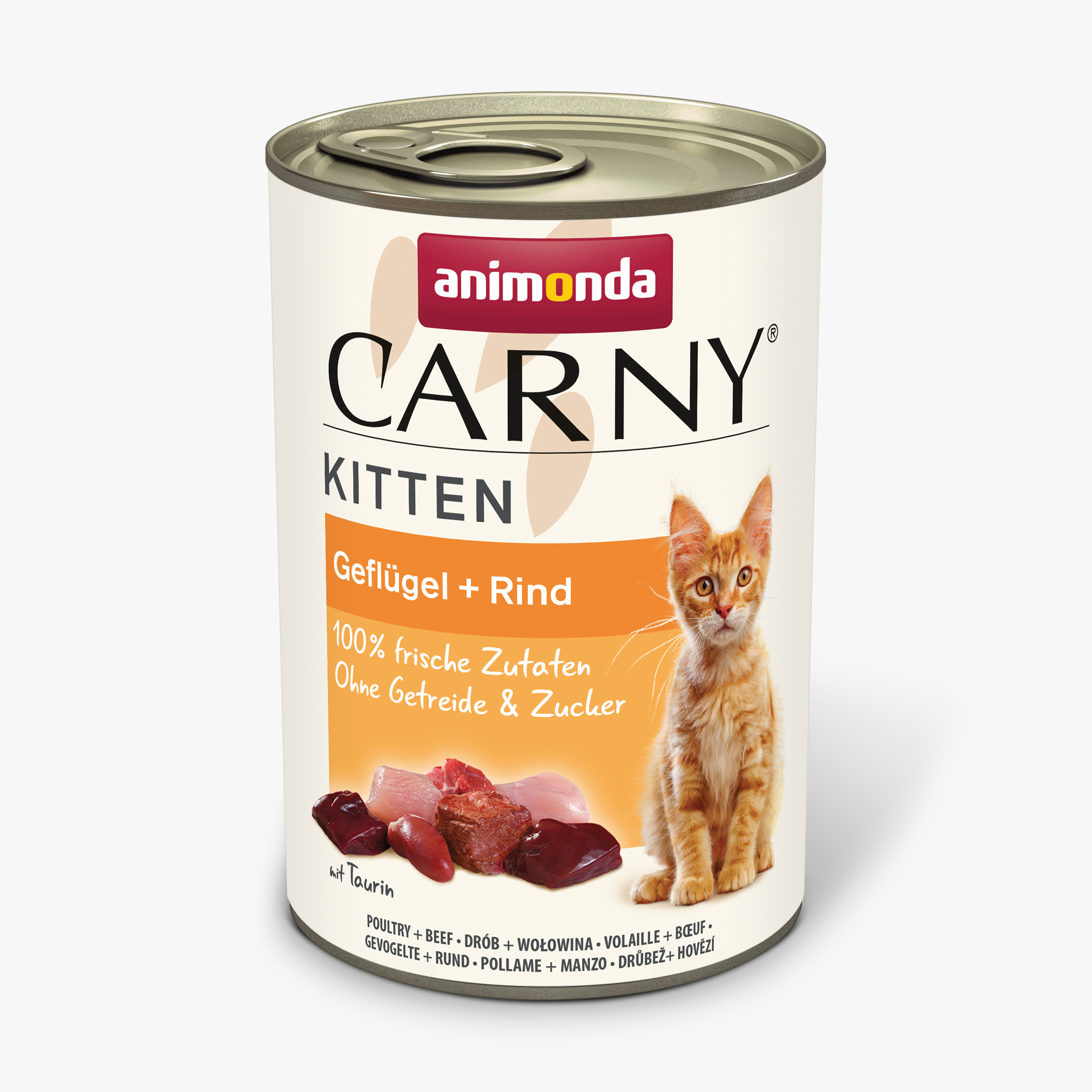 Carny Kitten Geflügel + Rind