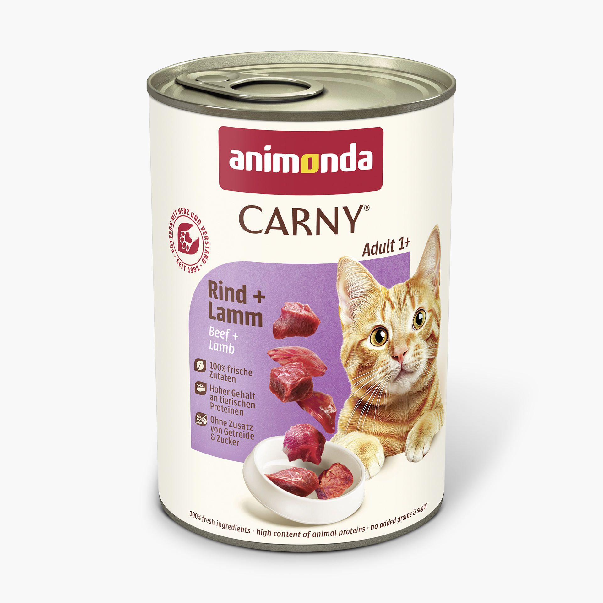 83721 animonda Carny Adult Rind und Lamm Katze Nassfutter