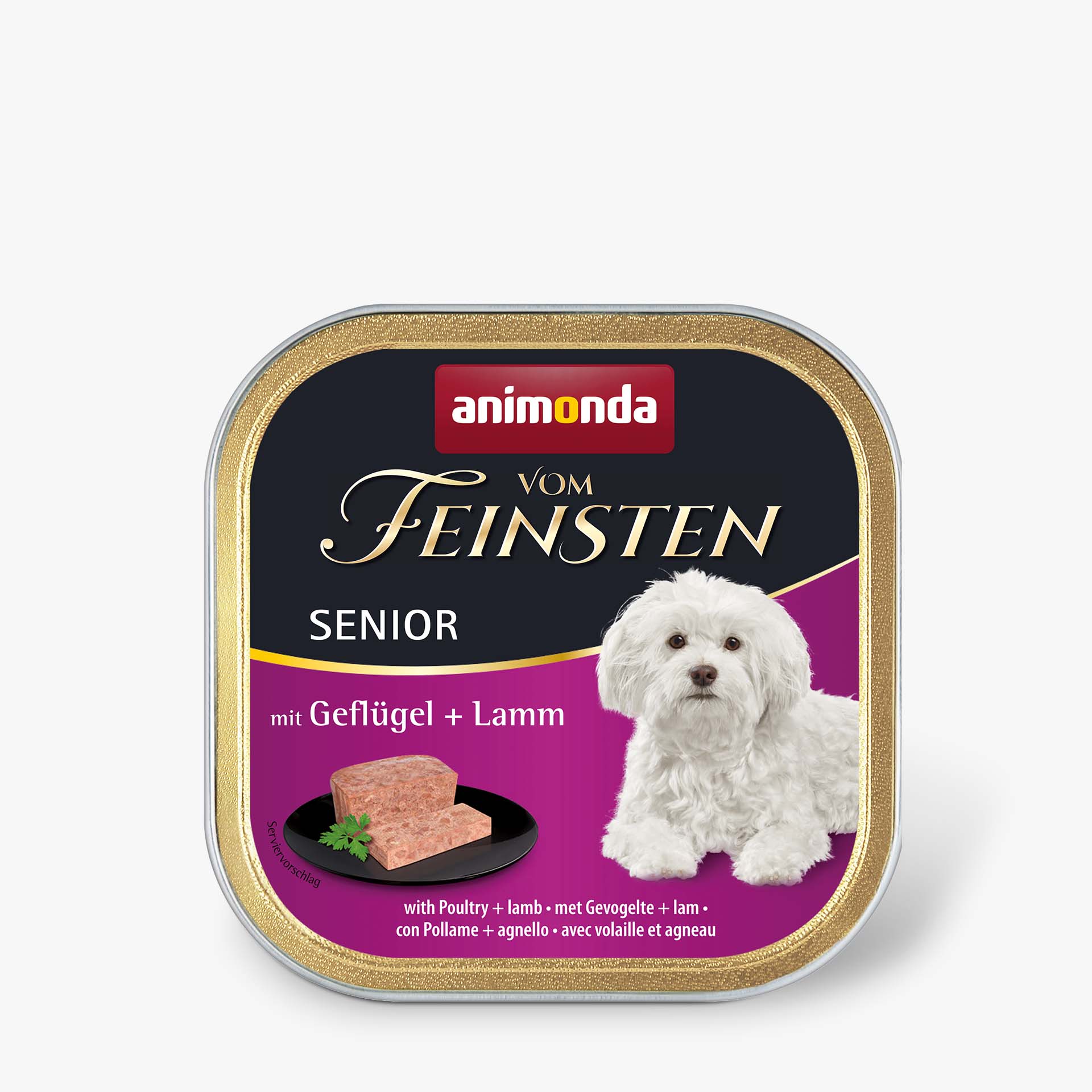 82623 animonda Vom Feinsten Senior mit Gefluegel und Lamm Hund Nassfutter 82623 animonda Vom Feinsten Senior mit Gefluegel und Lamm Hund Nassfutter