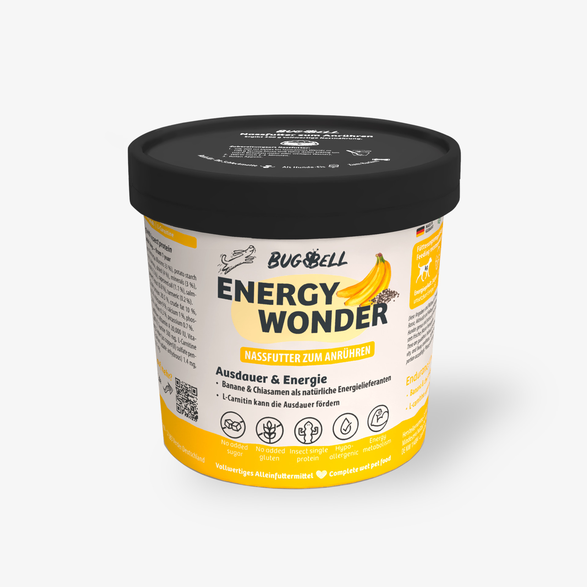 BugBell EnergyWonder Wet food for mixing