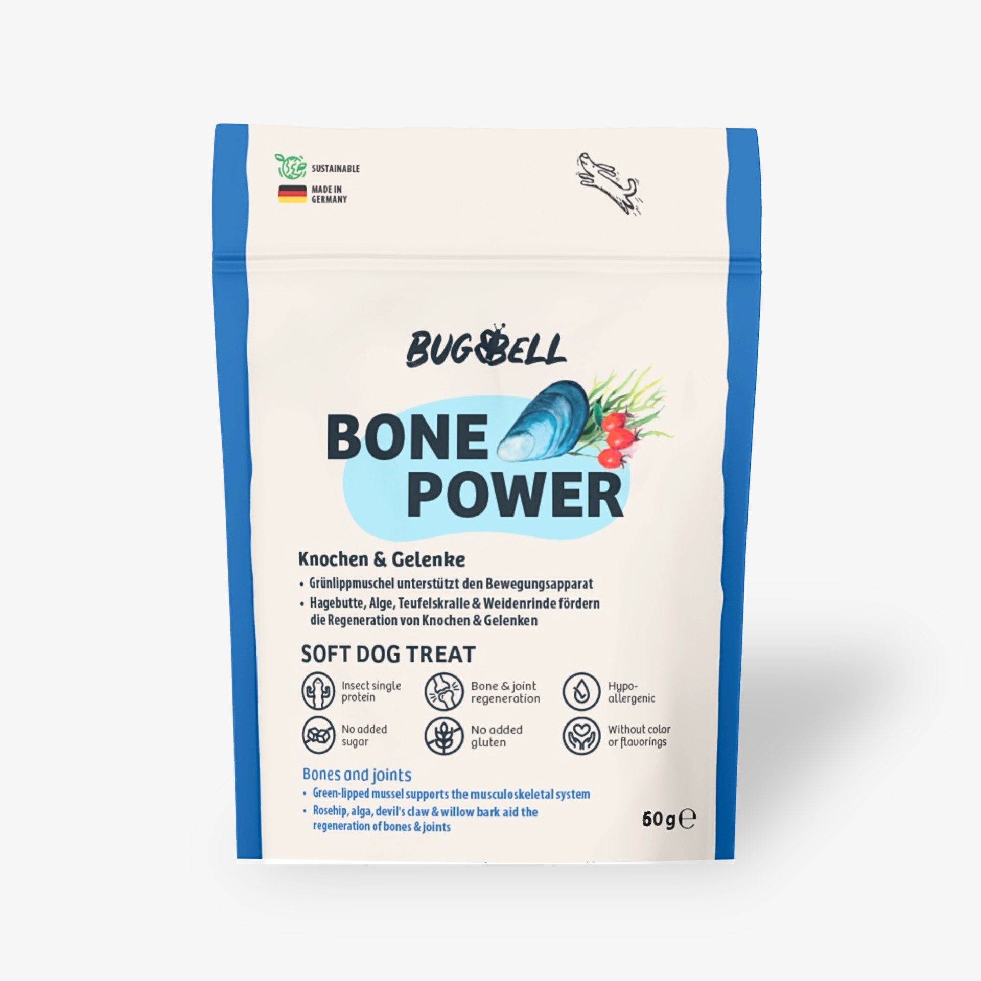 BugBell Junior, Adult, Senior Softer Funktionssnack BonePower