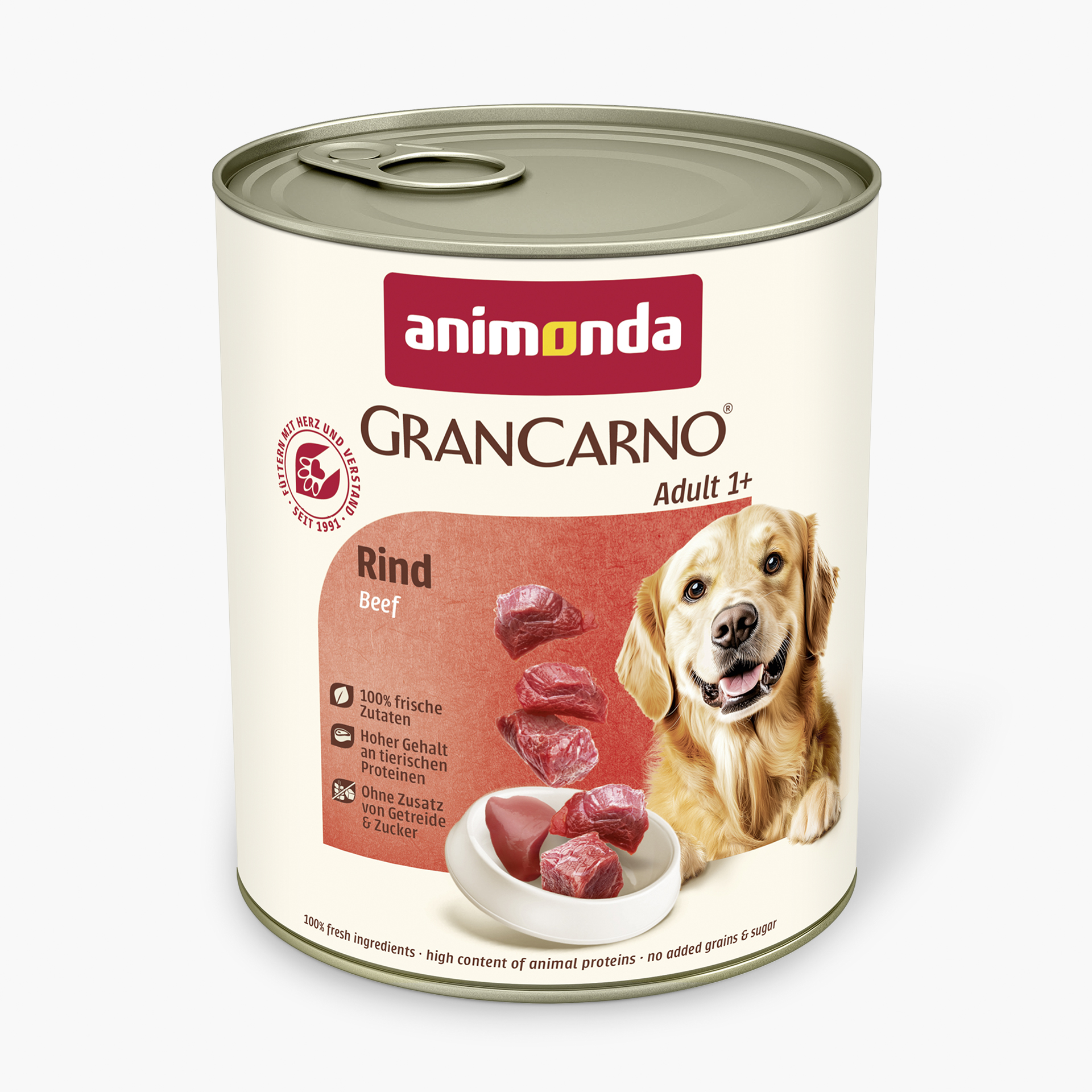 82744 animonda GranCarno Adult Rind Hund Nassfutter