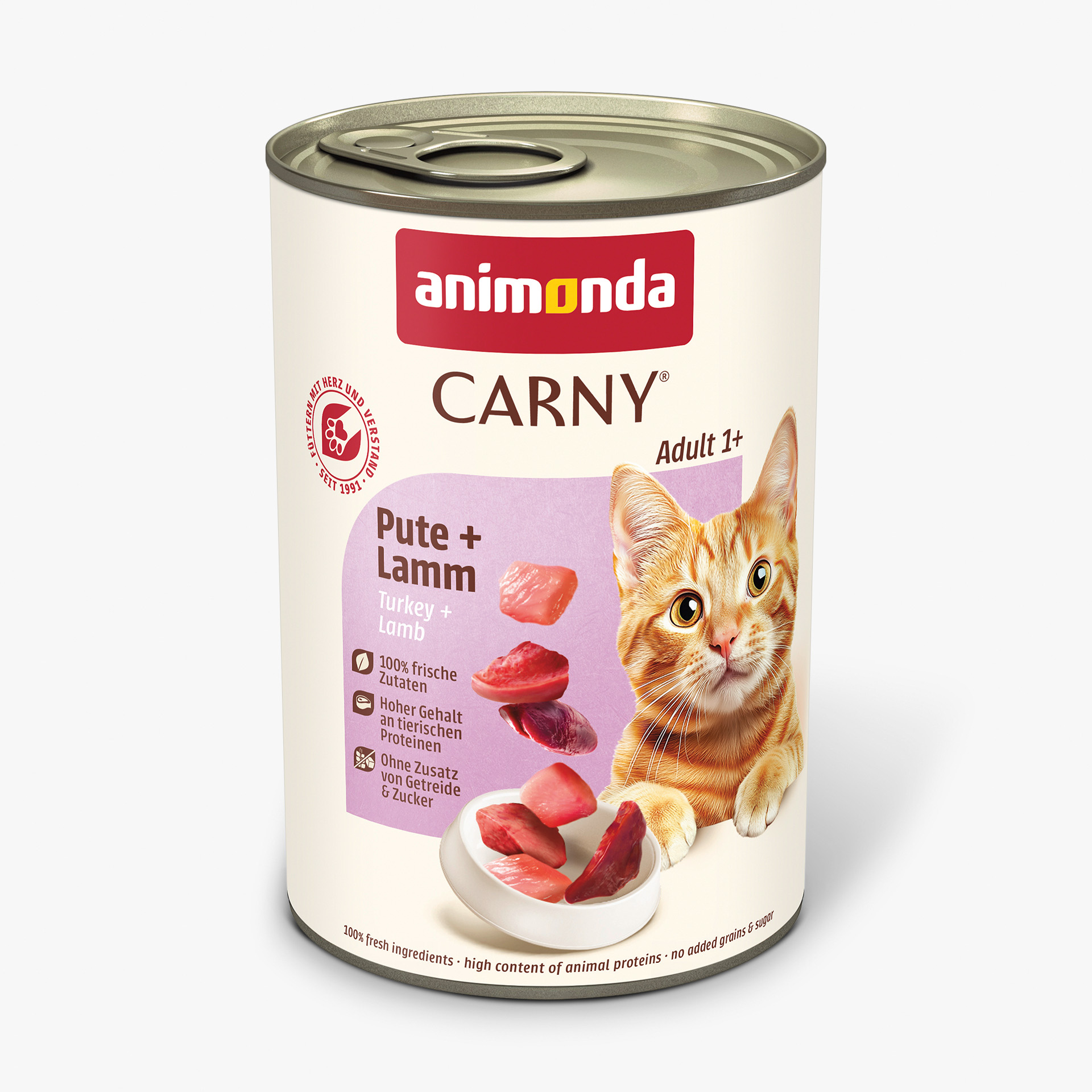 83823 animonda Carny Adult Pute und Lamm Katze Nassfutter