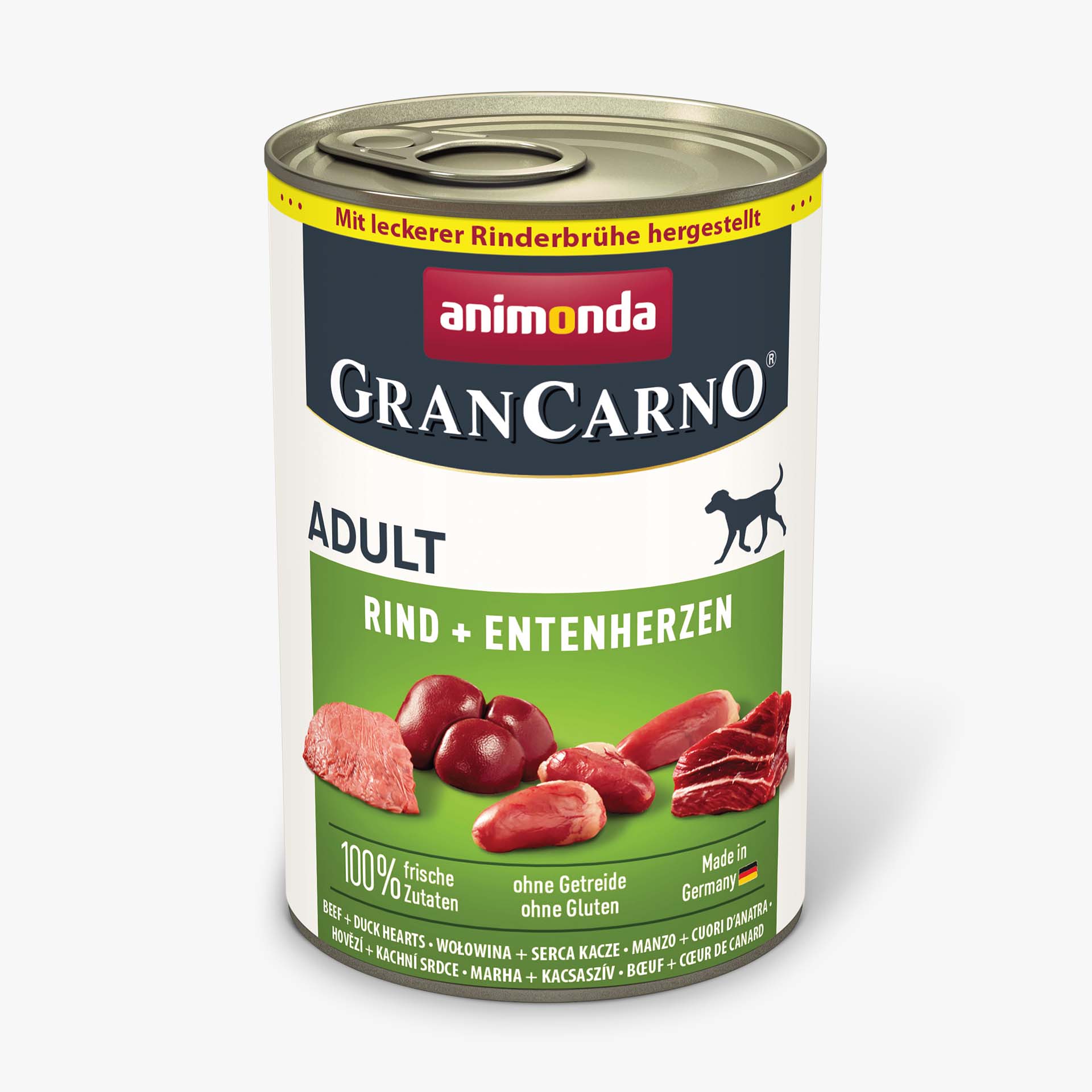 82746 animonda GranCarno Adult Rind und Entenherzen Hund Nassfutter 82746 animonda GranCarno Adult Rind und Entenherzen Hund Nassfutter