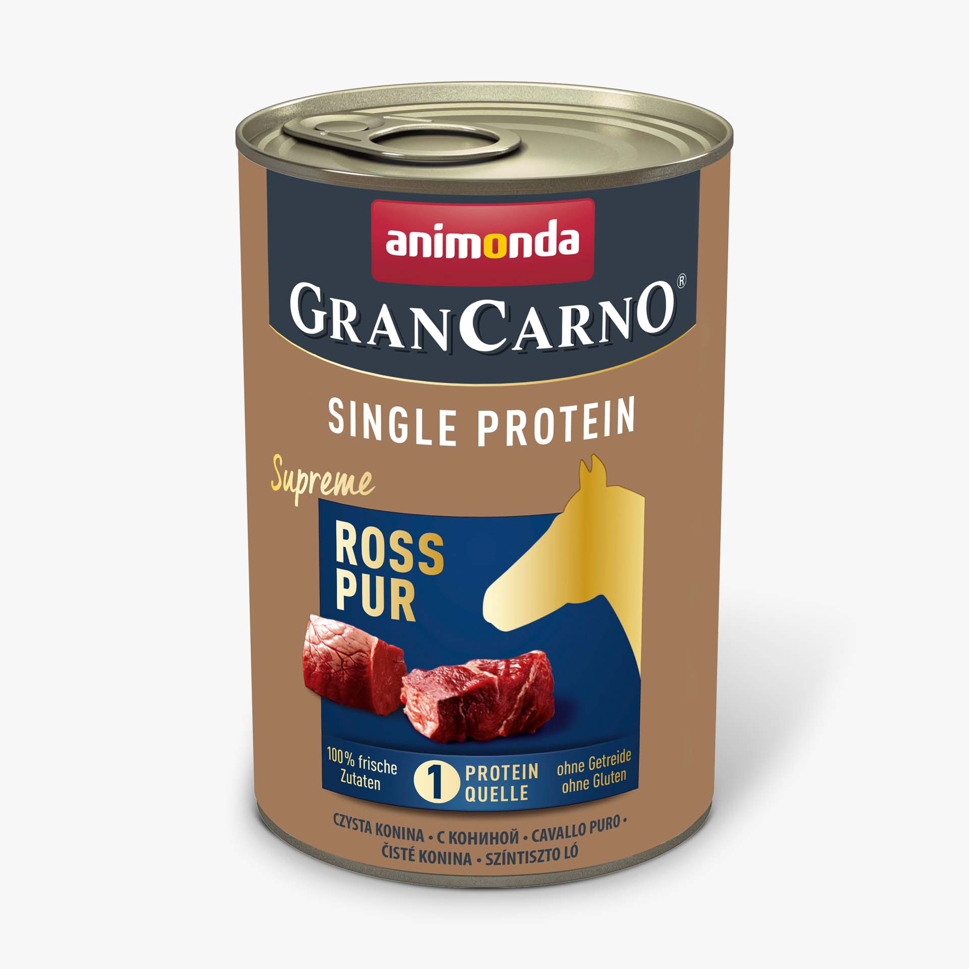 82429 animonda GranCarno Adult Single Protein Supreme Ross pur Hund Nassfutter 82429 animonda GranCarno Adult Single Protein Supreme Ross pur Hund Nassfutter