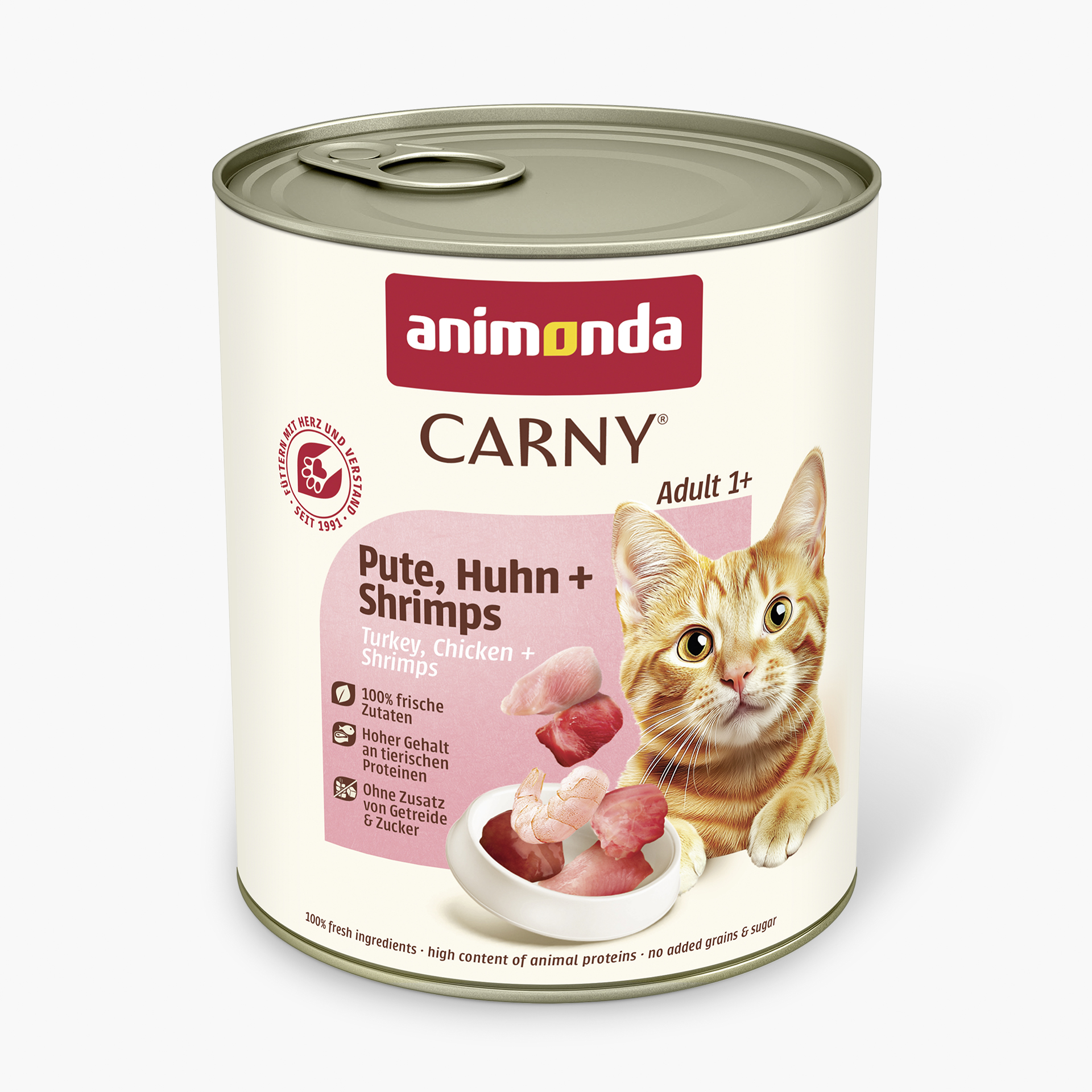 83826 animonda Carny Adult Pute  Huhn und Shrimps Katze Nassfutter