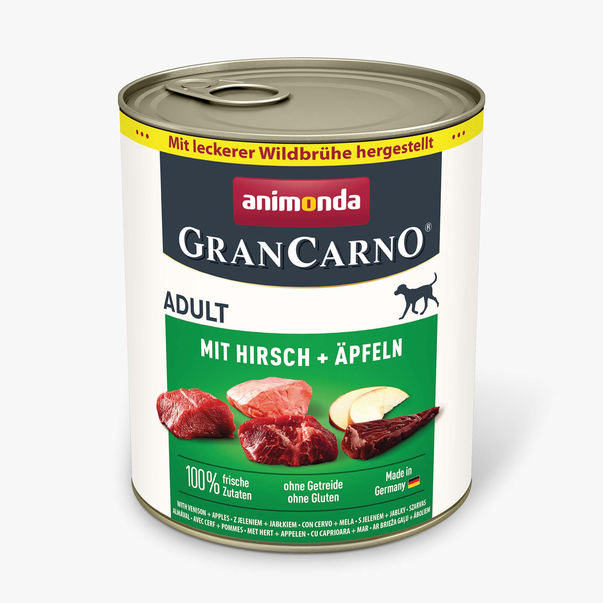82484 animonda GranCarno Adult mit Hirsch und Aepfeln Hund Nassfutter 82484 animonda GranCarno Adult mit Hirsch und Aepfeln Hund Nassfutter