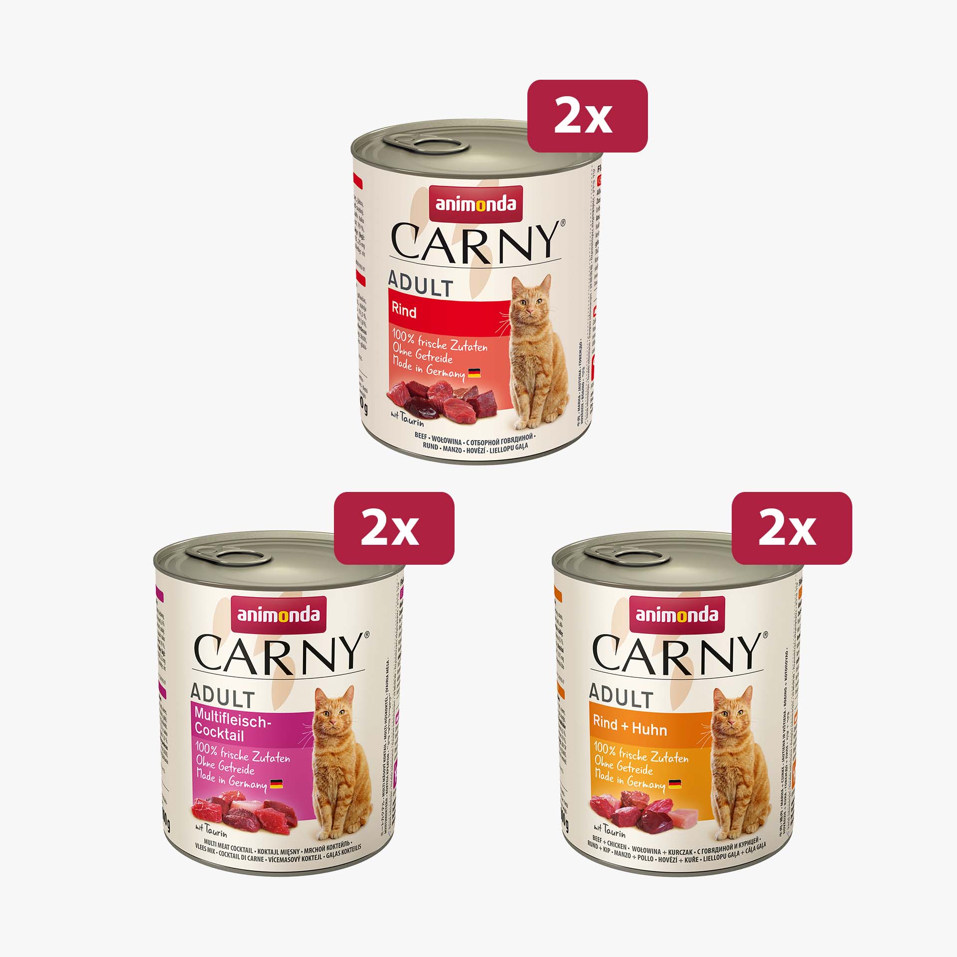 83815 animonda Carny Adult Herzhafte Variation Katze Nassfutter 83815 animonda Carny Adult Herzhafte Variation Katze Nassfutter