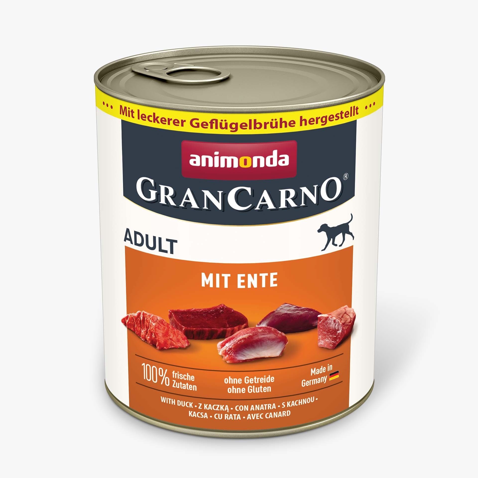 82804 animonda GranCarno Adult mit Ente Hund Nassfutter 82804 animonda GranCarno Adult mit Ente Hund Nassfutter