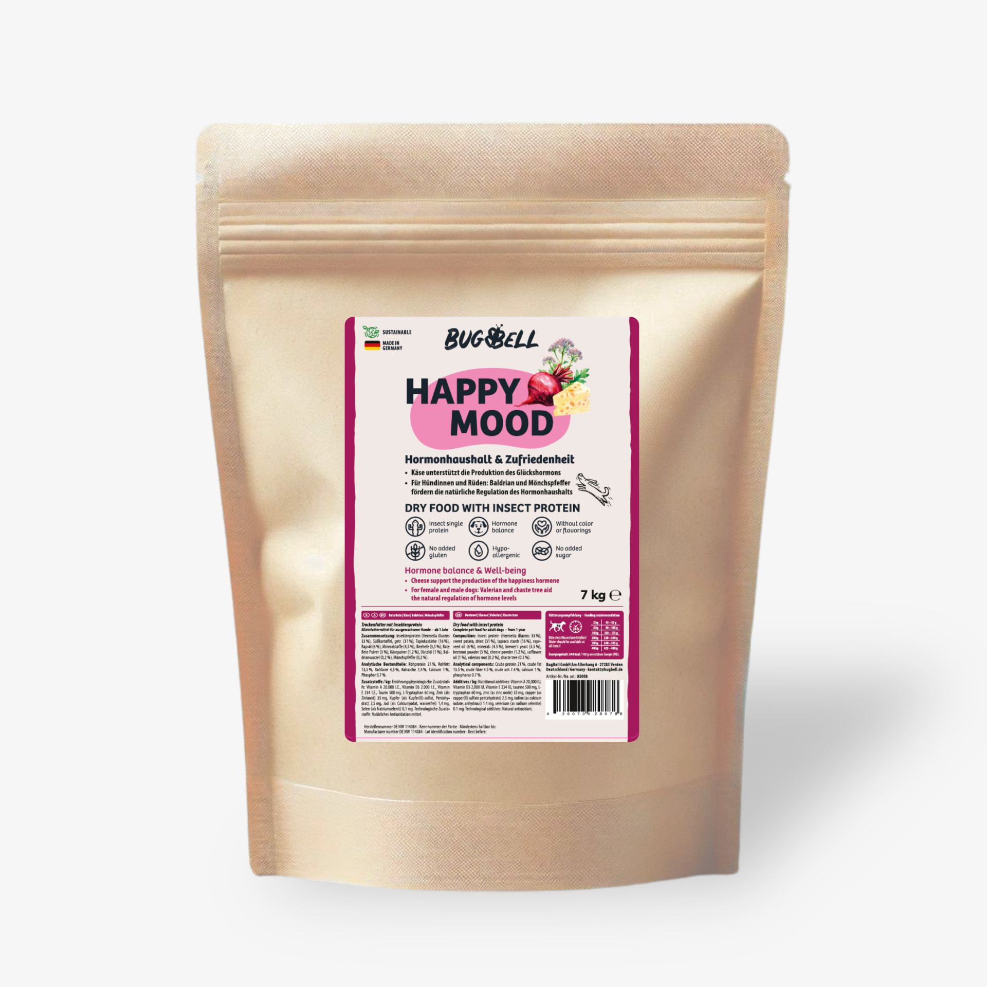 BugBell Adult Trockenfutter HappyMood