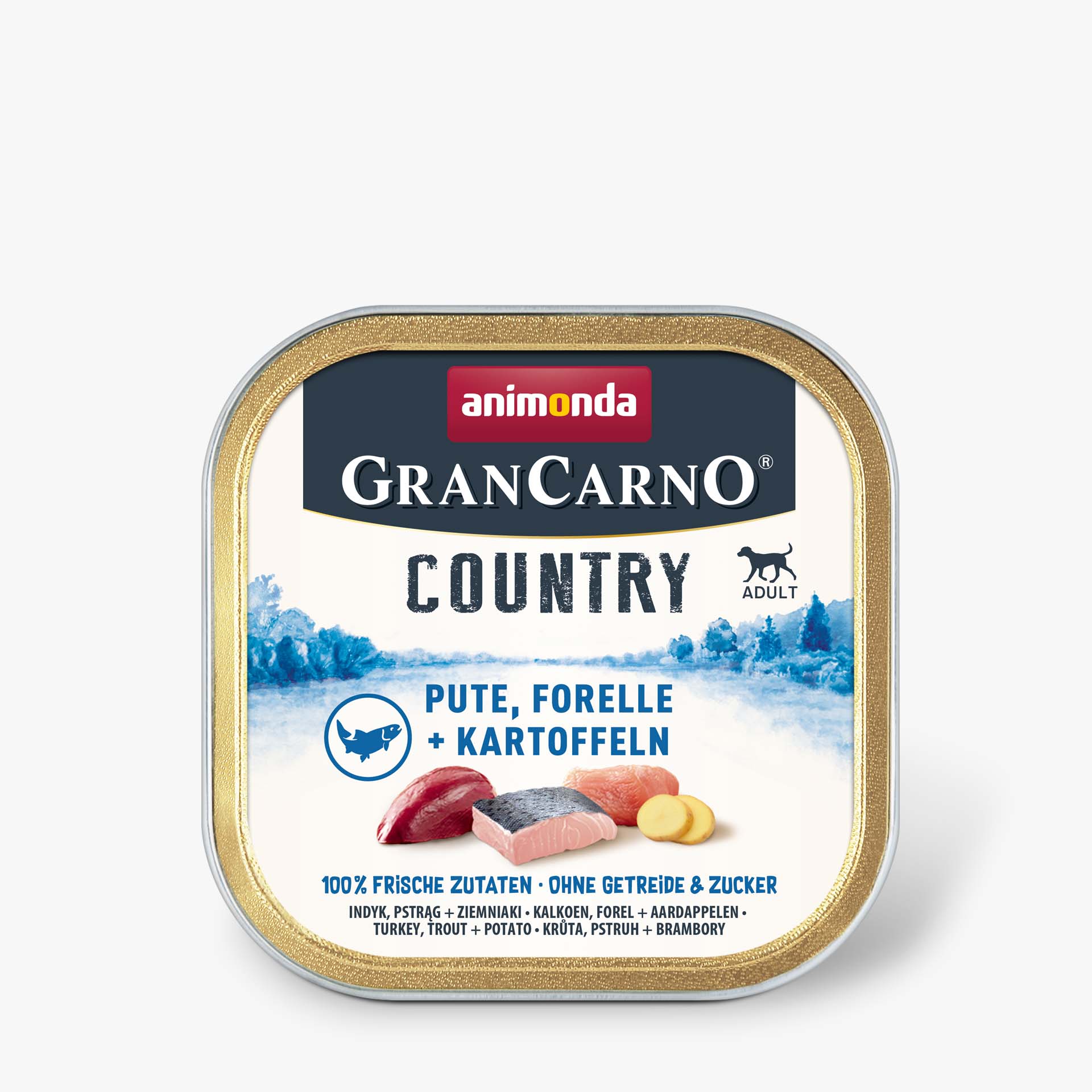 GranCarno Adult Country Pute, Forelle + Kartoffel