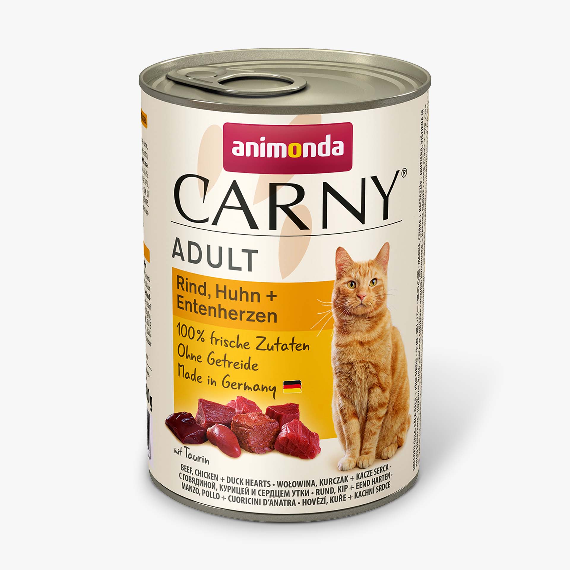 83722 animonda Carny Adult Rind Huhn und Entenherzen Katze Nassfutter 83722 animonda Carny Adult Rind Huhn und Entenherzen Katze Nassfutter