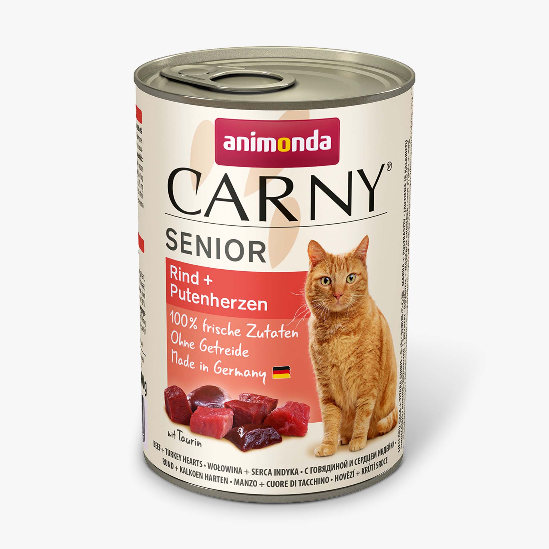 83727 animonda Carny Senior Rind und Putenherzen Katze Nassfutter 83727 animonda Carny Senior Rind und Putenherzen Katze Nassfutter
