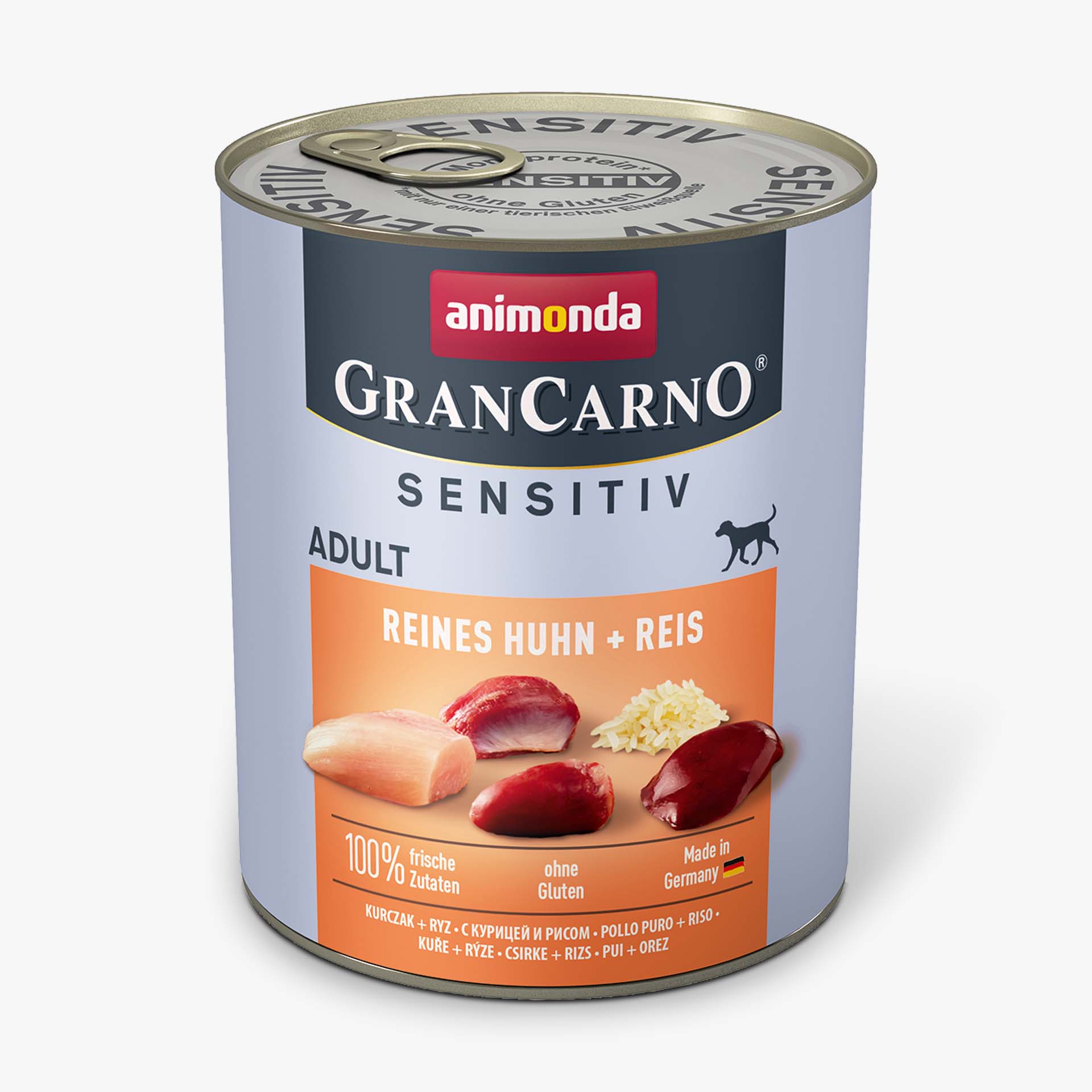 GranCarno pure chicken + rice Sensitiv