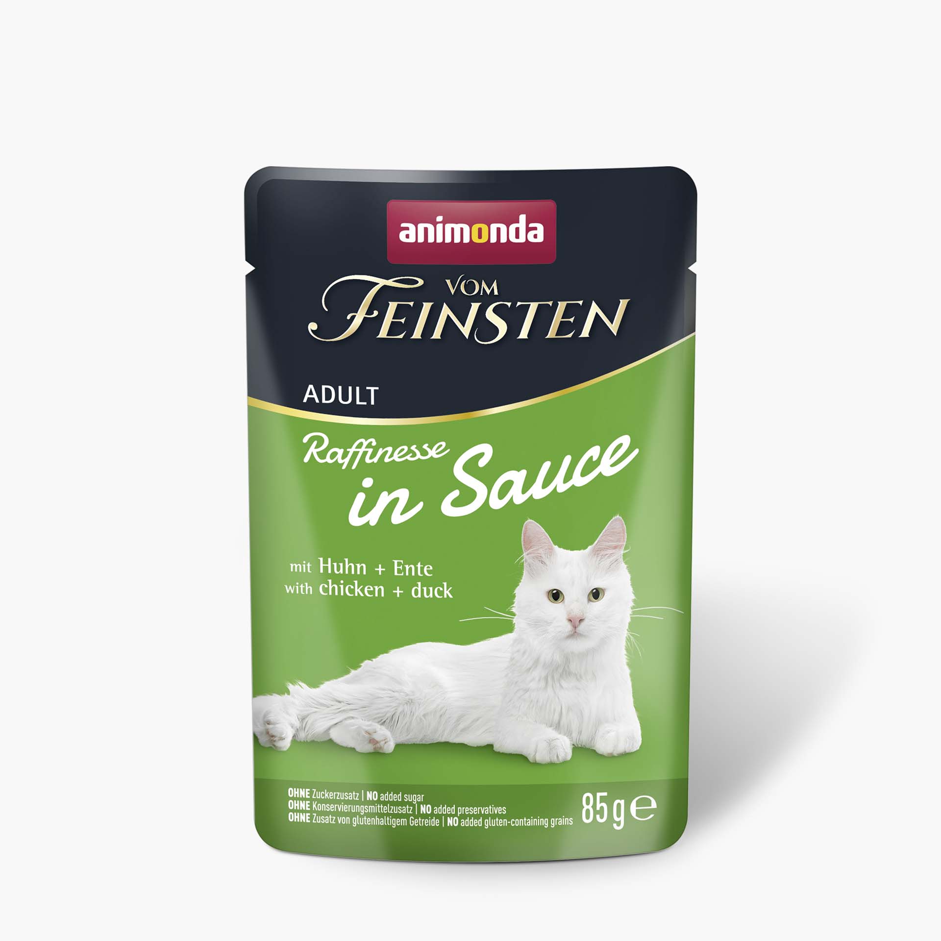 83406 animonda Vom Feinsten Adult Raffinesse in Sauce mit Huhn und Ente Katze Nassfutter 83406 animonda Vom Feinsten Adult Raffinesse in Sauce mit Huhn und Ente Katze Nassfutter