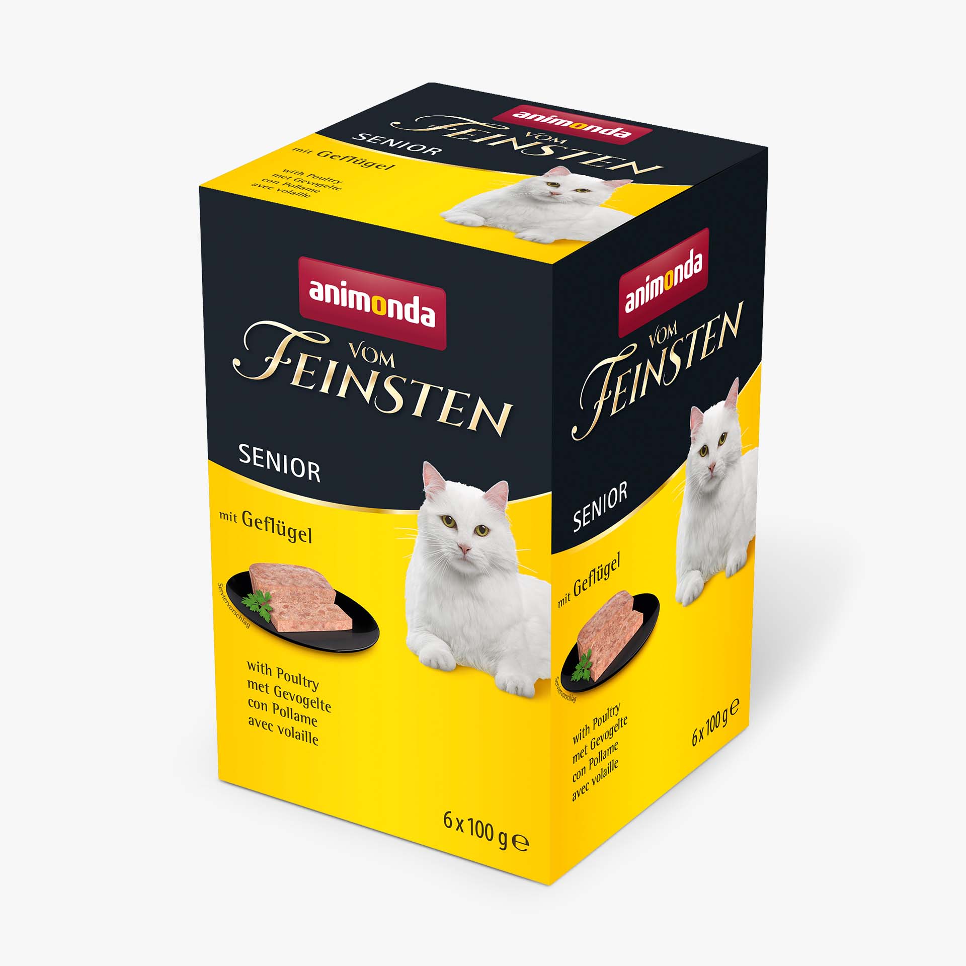84280 animonda Vom Feinsten Senior mit Gefluegel Katze Nassfutter 84280 animonda Vom Feinsten Senior mit Gefluegel Katze Nassfutter