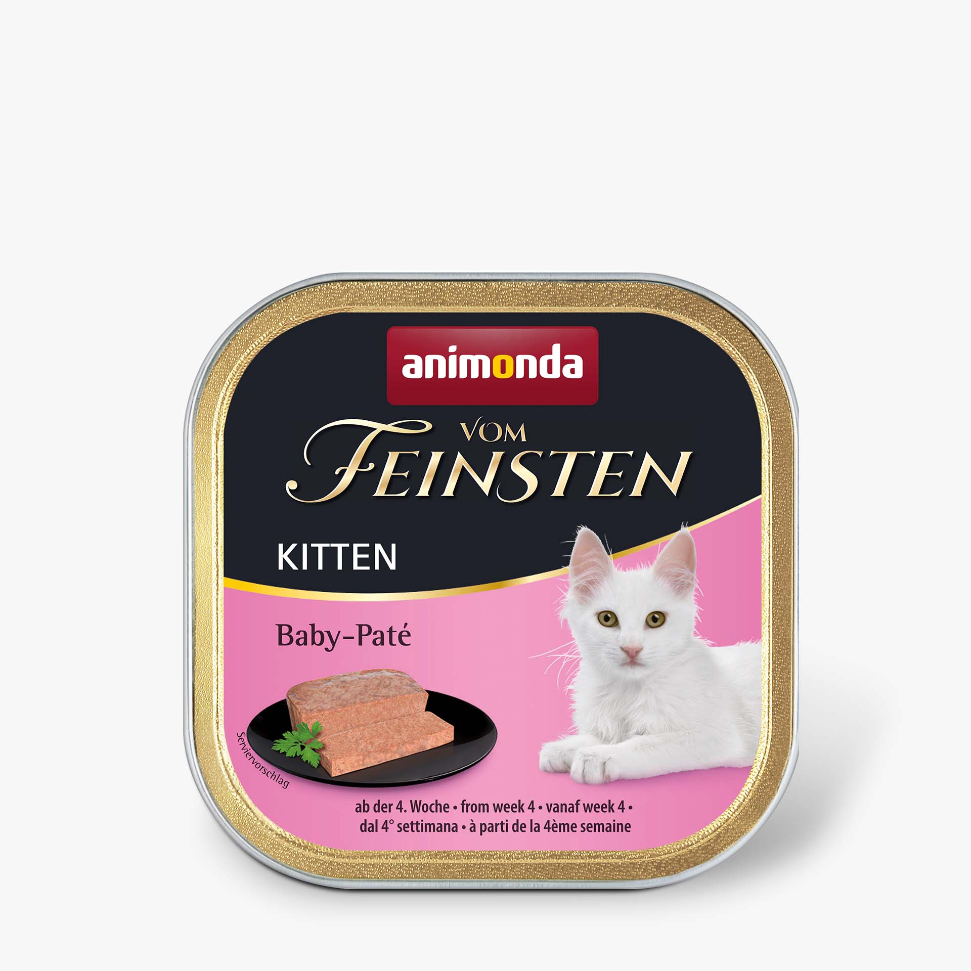 83207 animonda Vom Feinsten Kitten Baby Pate Katze Nassfutter
