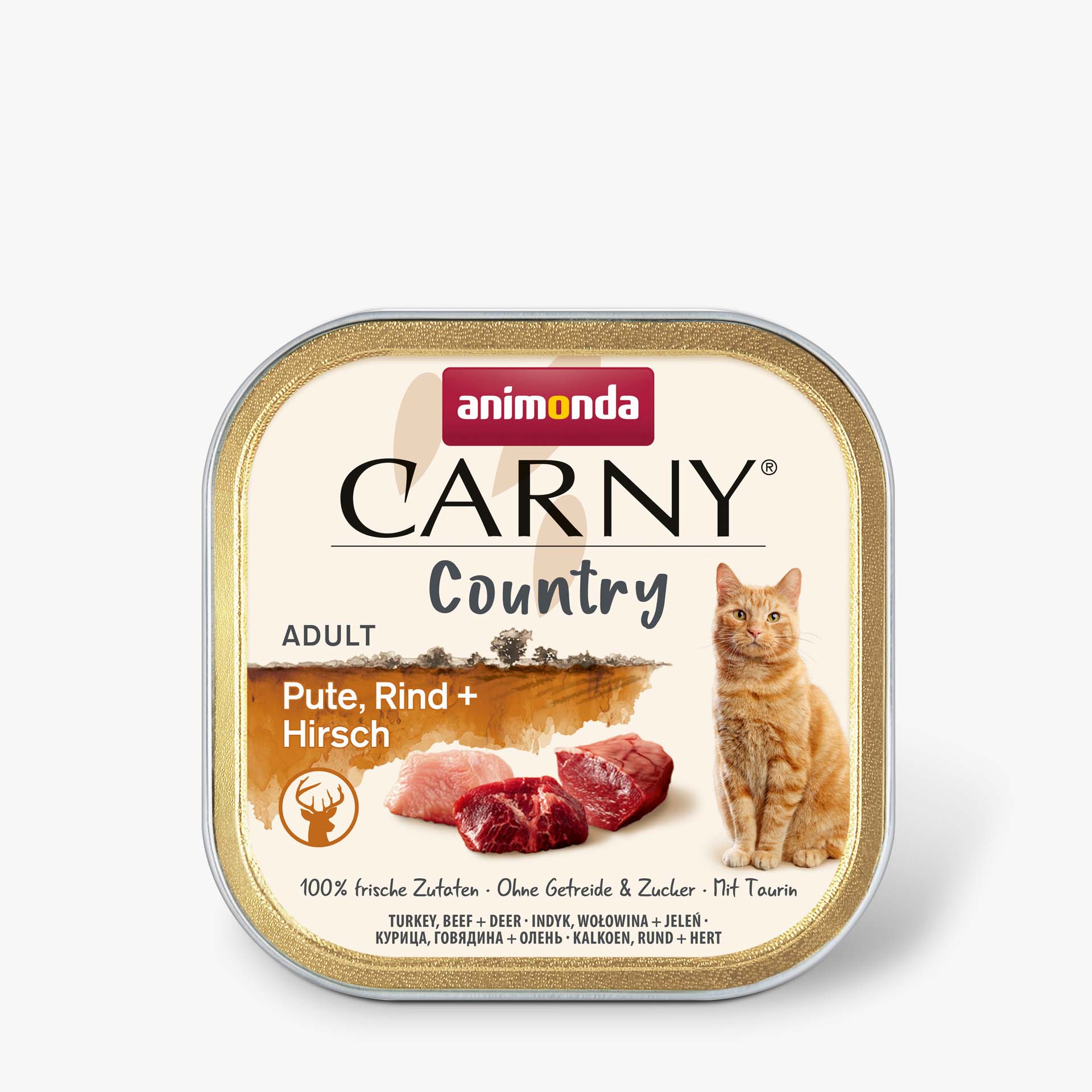Carny Adult Country Pute, Rind + Hirsch