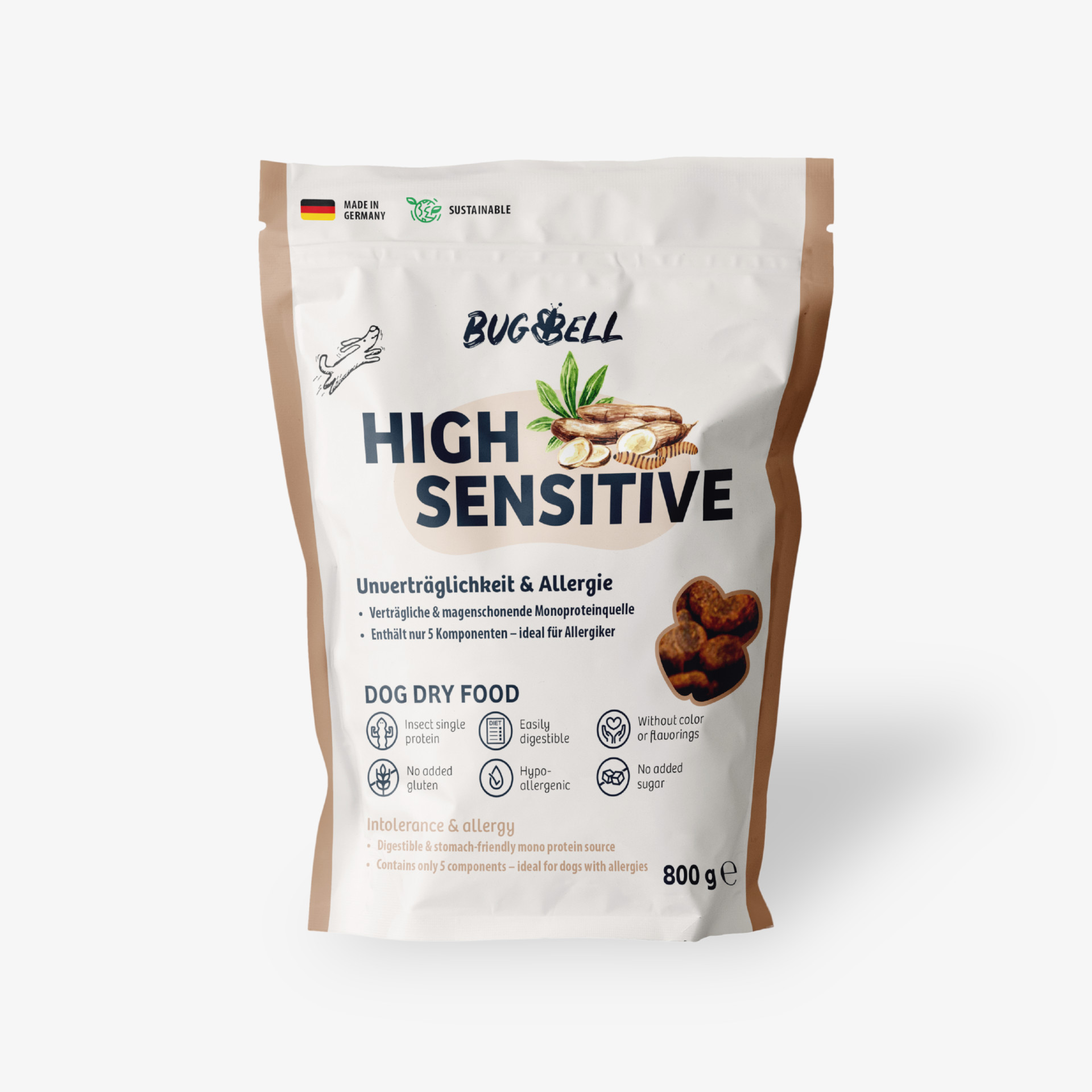 BugBell Adult Trockenfutter HighSensitive