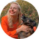 Ann-Kathrin mit Mia