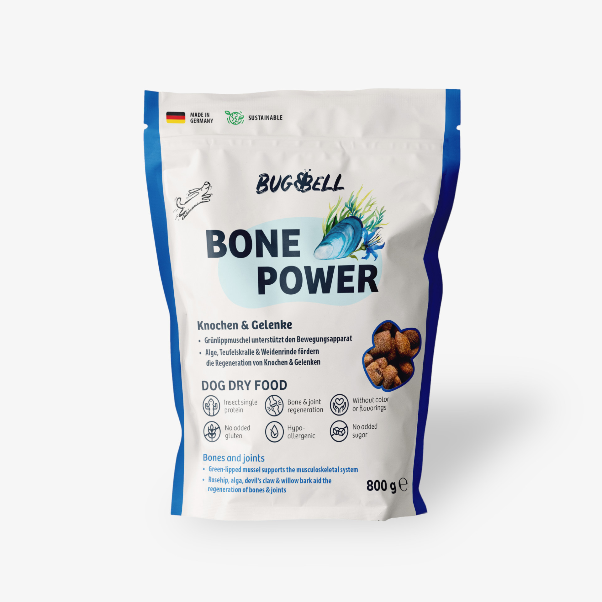 BugBell Adult Trockenfutter BonePower