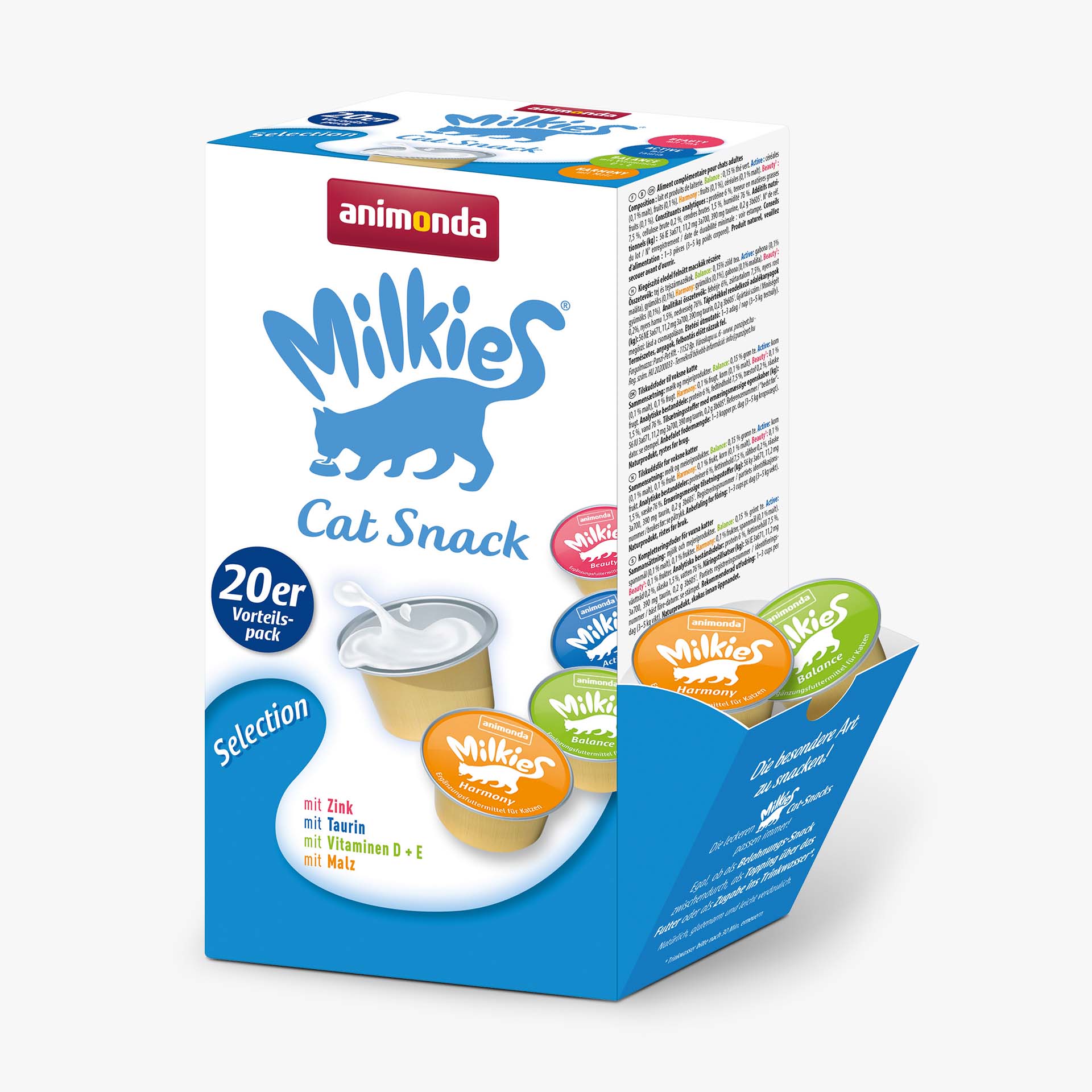 83235 animonda Milkies Adult Milchsnack 20er Selection Katze Snacks und Milch 83235 animonda Milkies Adult Milchsnack 20er Selection Katze Snacks und Milch
