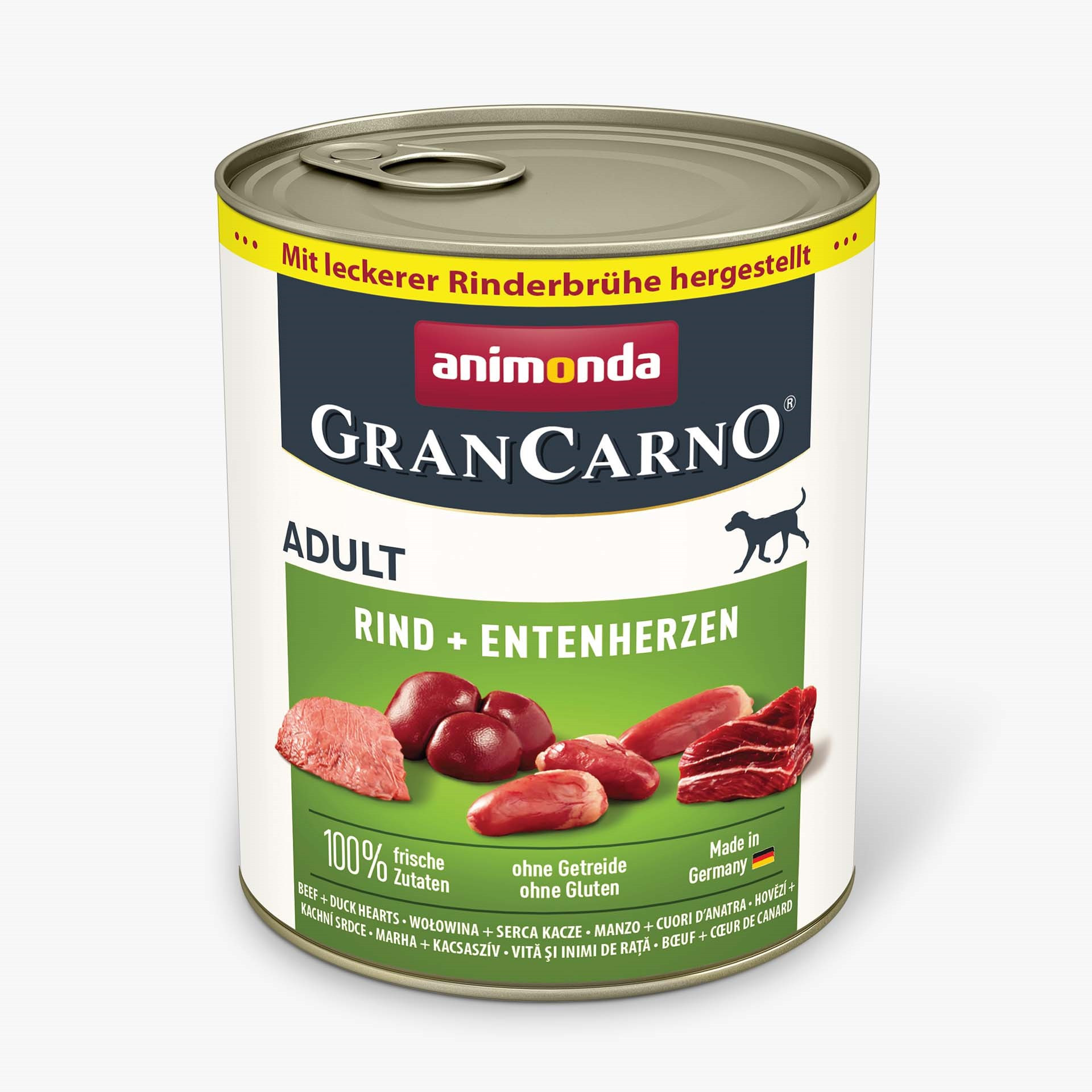 82747 animonda GranCarno Adult Rind und Entenherzen Hund Nassfutter 82747 animonda GranCarno Adult Rind und Entenherzen Hund Nassfutter