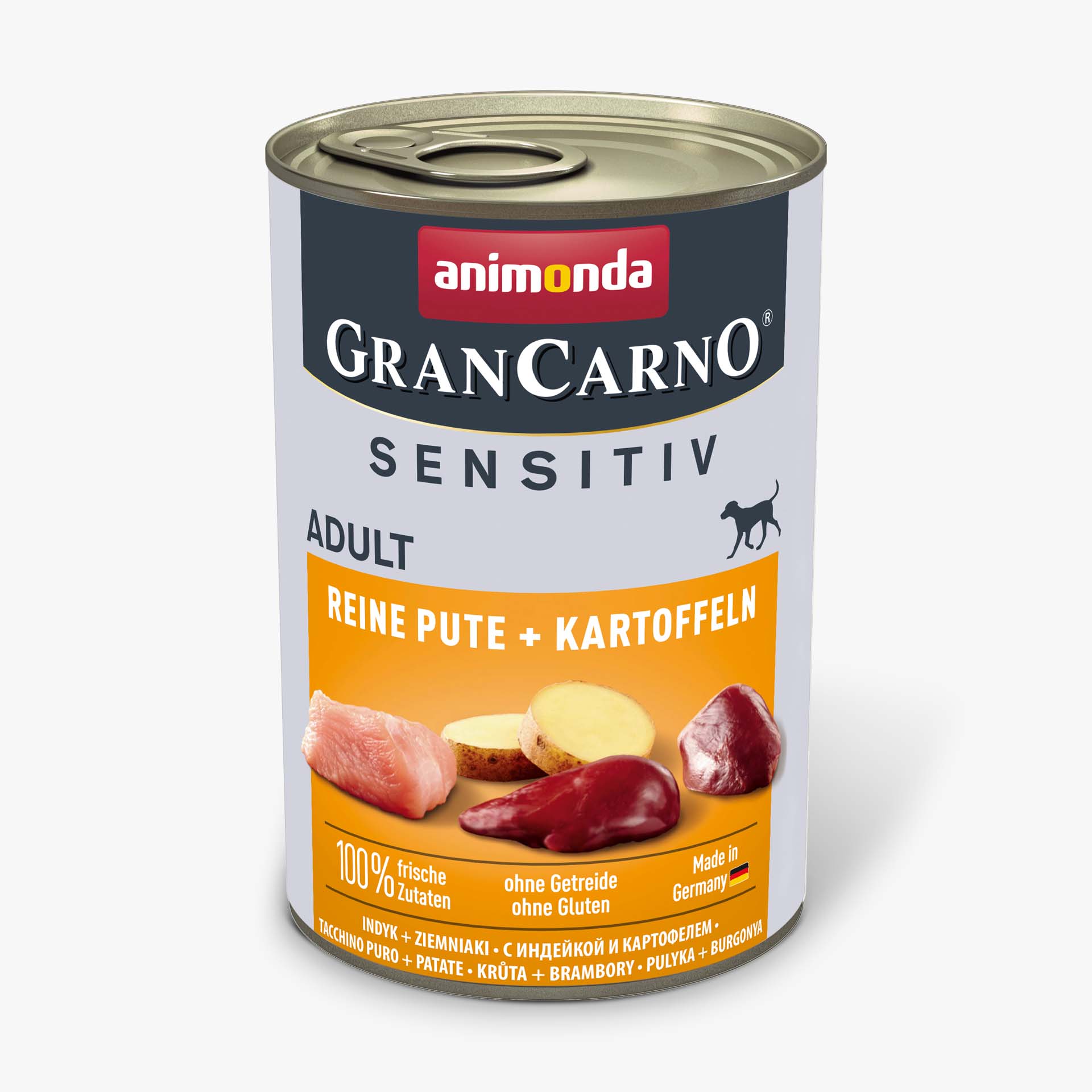 82415 animonda GranCarno Adult Sensitiv Reine Pute und Kartoffeln Hund Nassfutter 82415 animonda GranCarno Adult Sensitiv Reine Pute und Kartoffeln Hund Nassfutter