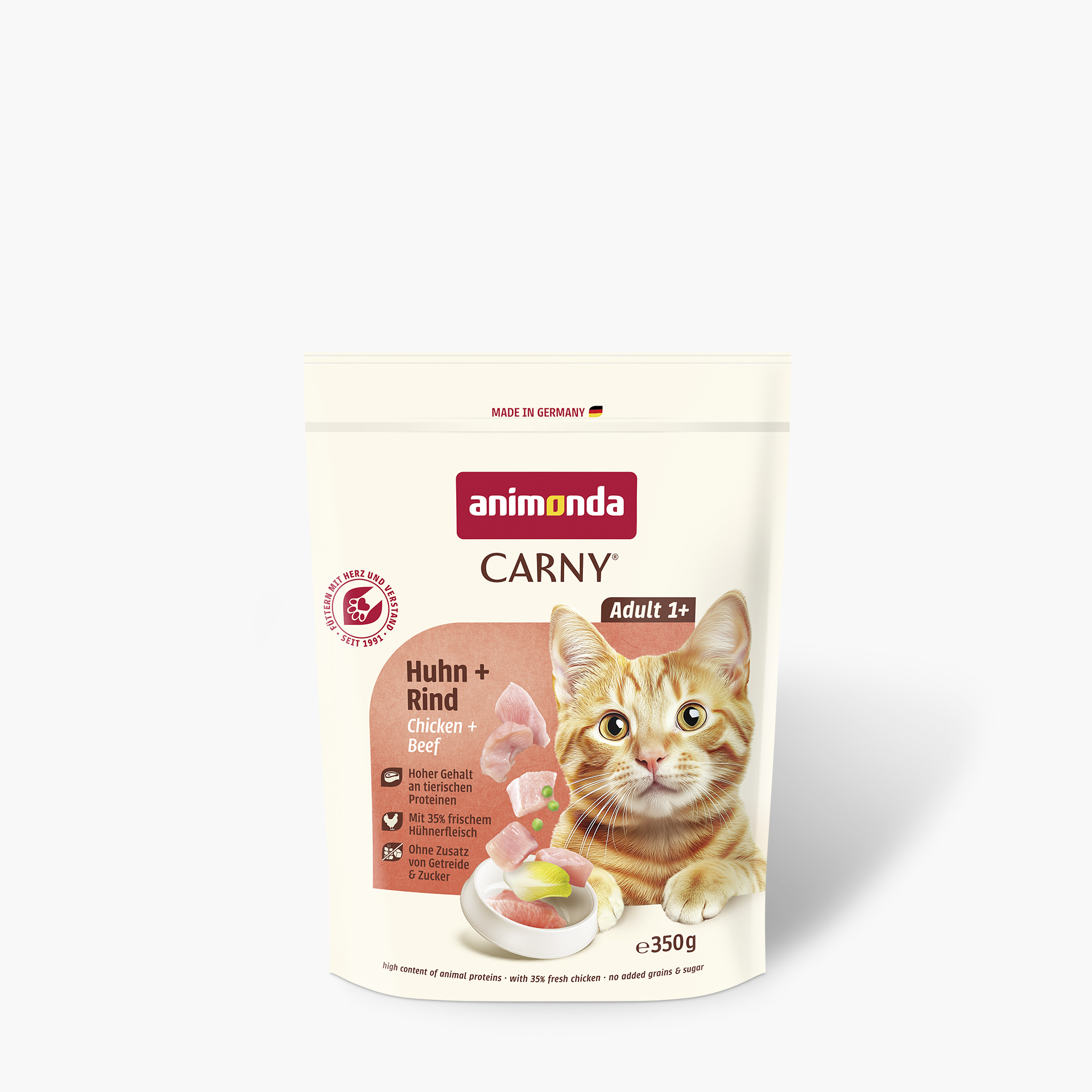 83872 animonda Carny Adult Huhn und Rind  Katze Trockenfutter