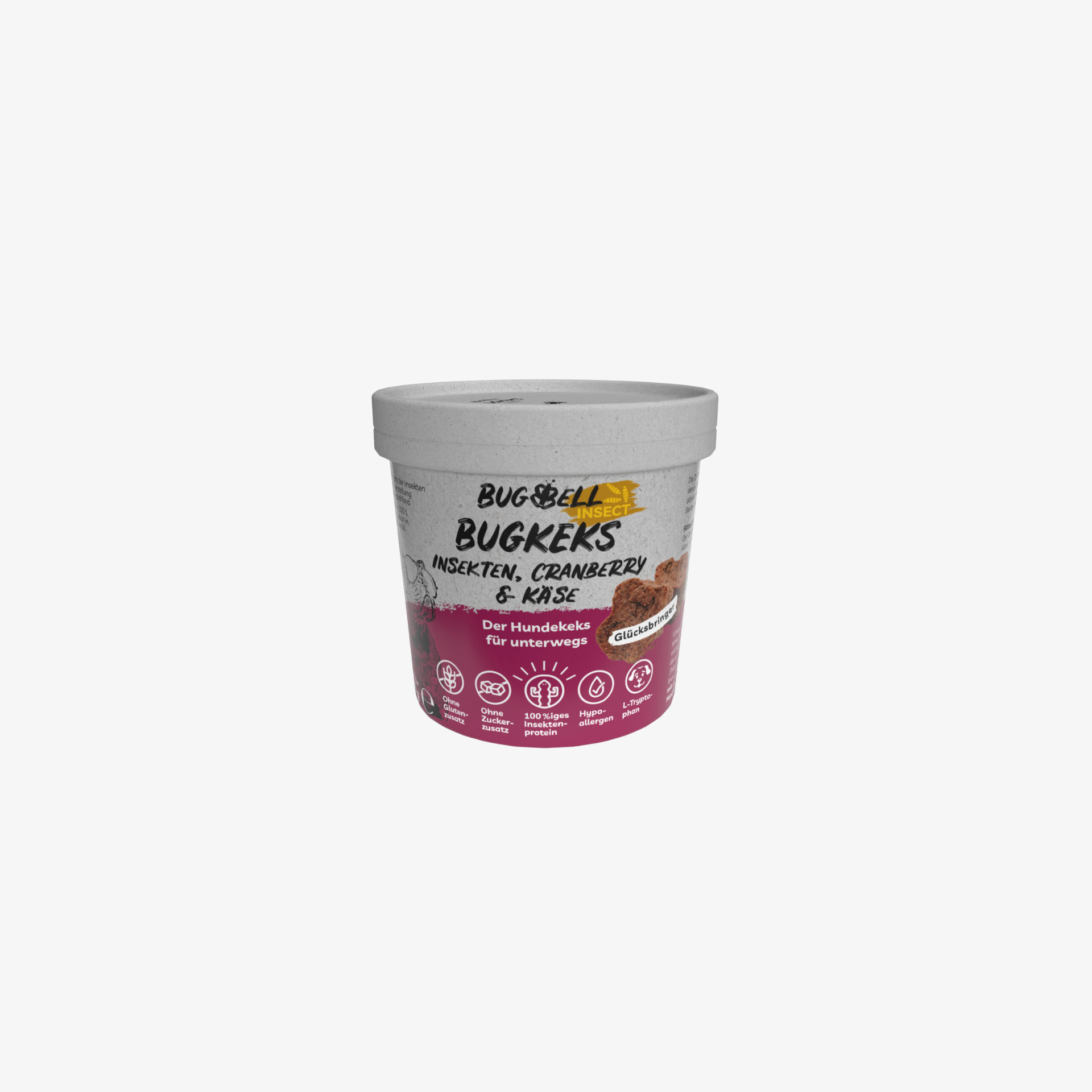 84646 BugBell BugKeks Junior  Adult  Senior rot Cranberry und Kaese Hund Snacks 84646 BugBell BugKeks Junior  Adult  Senior rot Cranberry und Kaese Hund Snacks