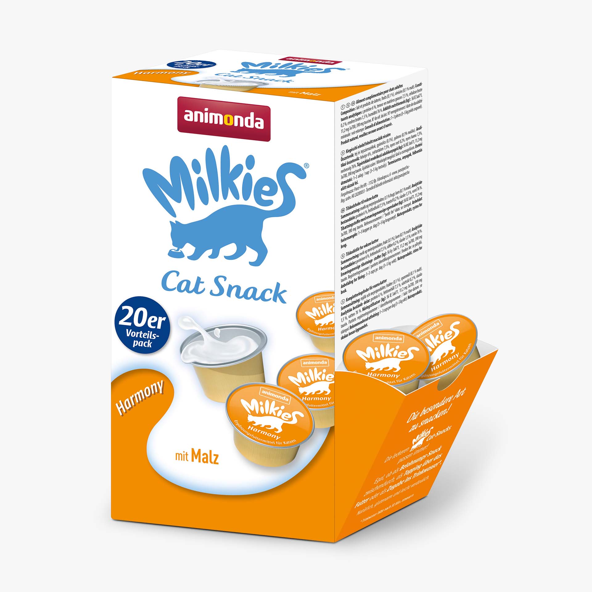 83534 animonda Milkies Adult Milchsnack 20er Harmony Katze Snacks und Milch 83534 animonda Milkies Adult Milchsnack 20er Harmony Katze Snacks und Milch
