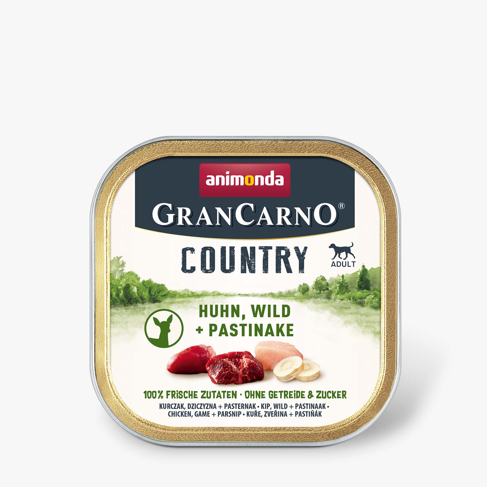 82352 animonda GranCarno Adult Country Huhn Wild und Pastinake Hund Nassfutter 82352 animonda GranCarno Adult Country Huhn Wild und Pastinake Hund Nassfutter