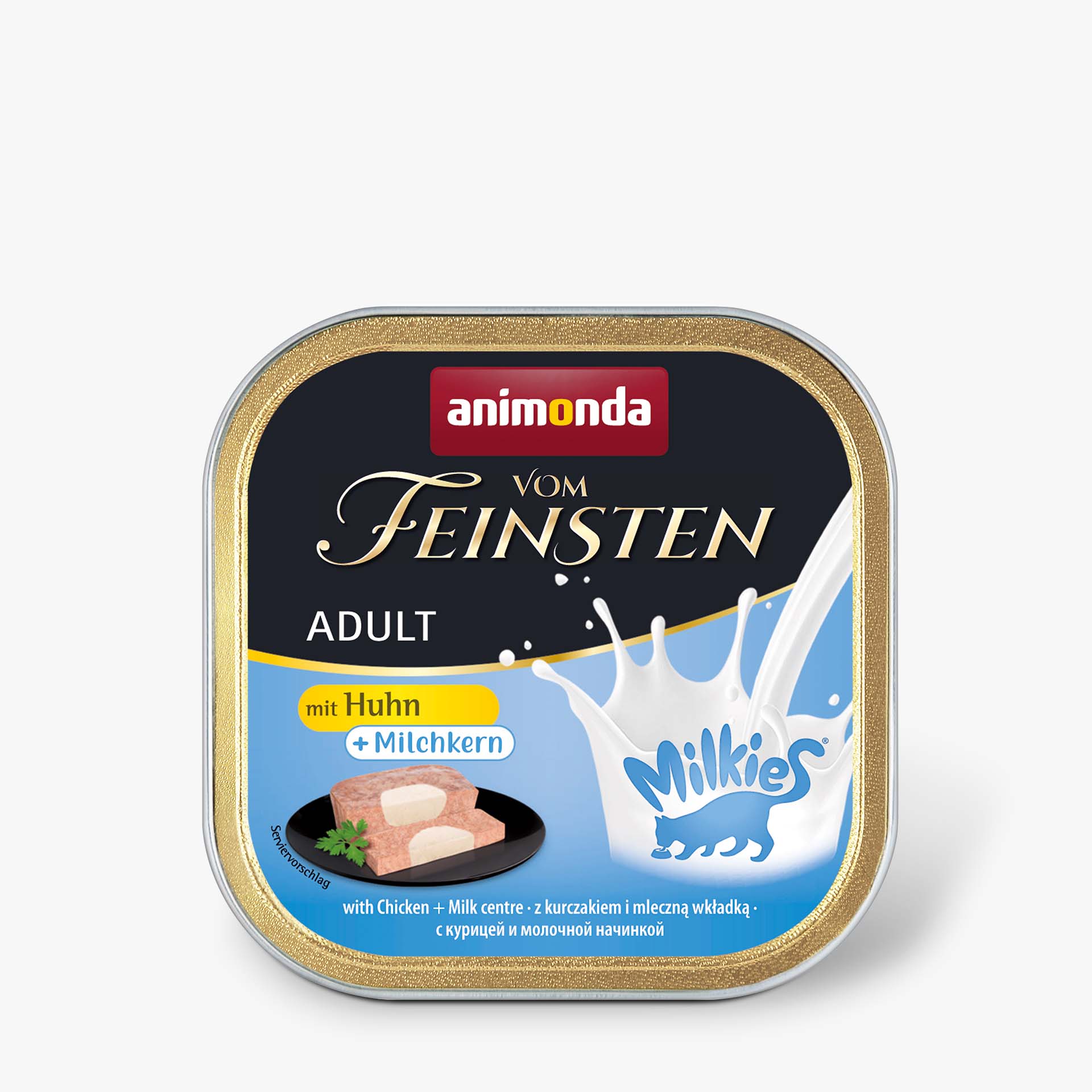 83111 animonda Vom Feinsten Adult mit Milkies Kern mit Huhn und Milchkern Katze Nassfutter 83111 animonda Vom Feinsten Adult mit Milkies Kern mit Huhn und Milchkern Katze Nassfutter