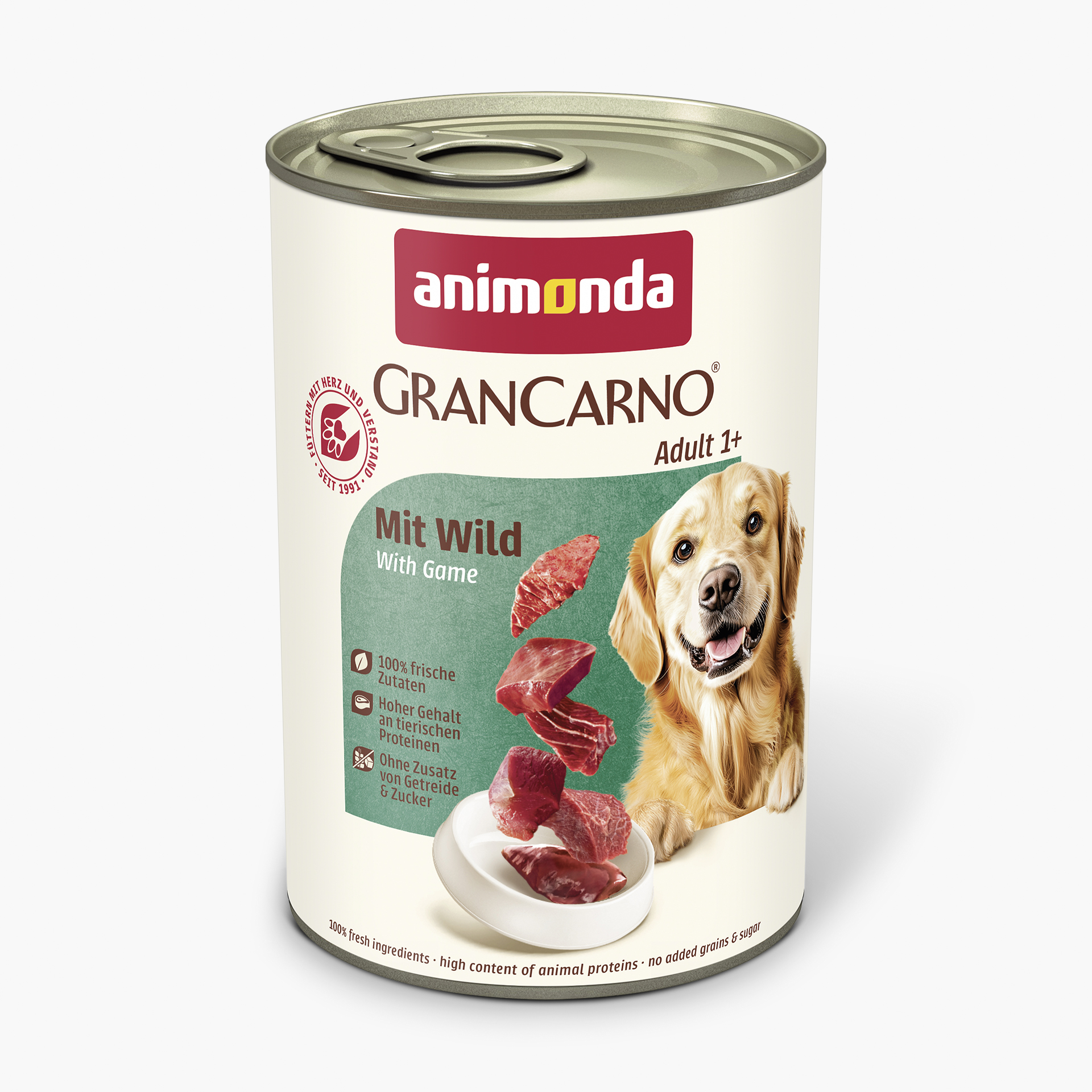 82478 animonda GranCarno Adult mit Wild Hund