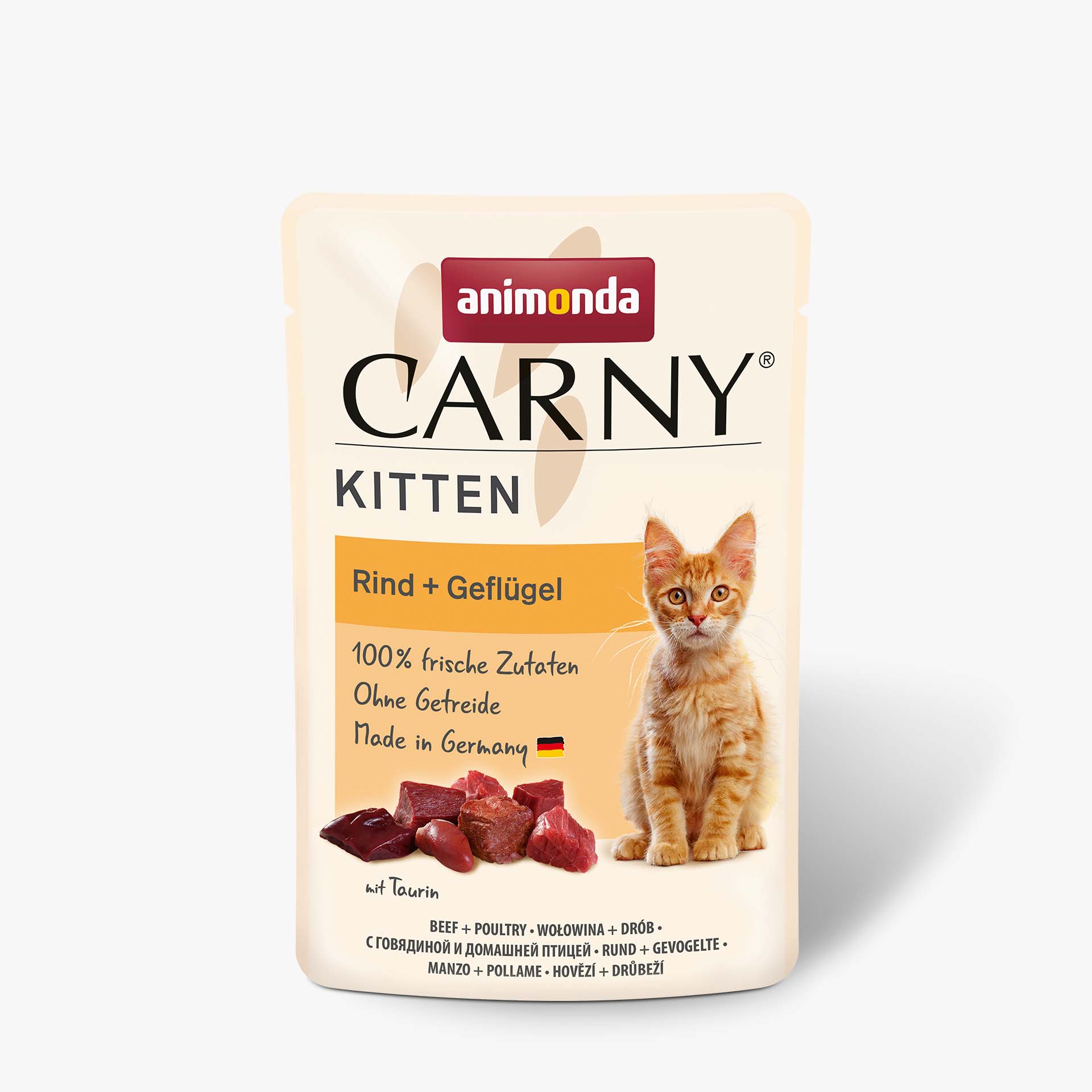 83075 animonda Carny Kitten Rind und Gefluegel Katze Nassfutter 83075 animonda Carny Kitten Rind und Gefluegel Katze Nassfutter
