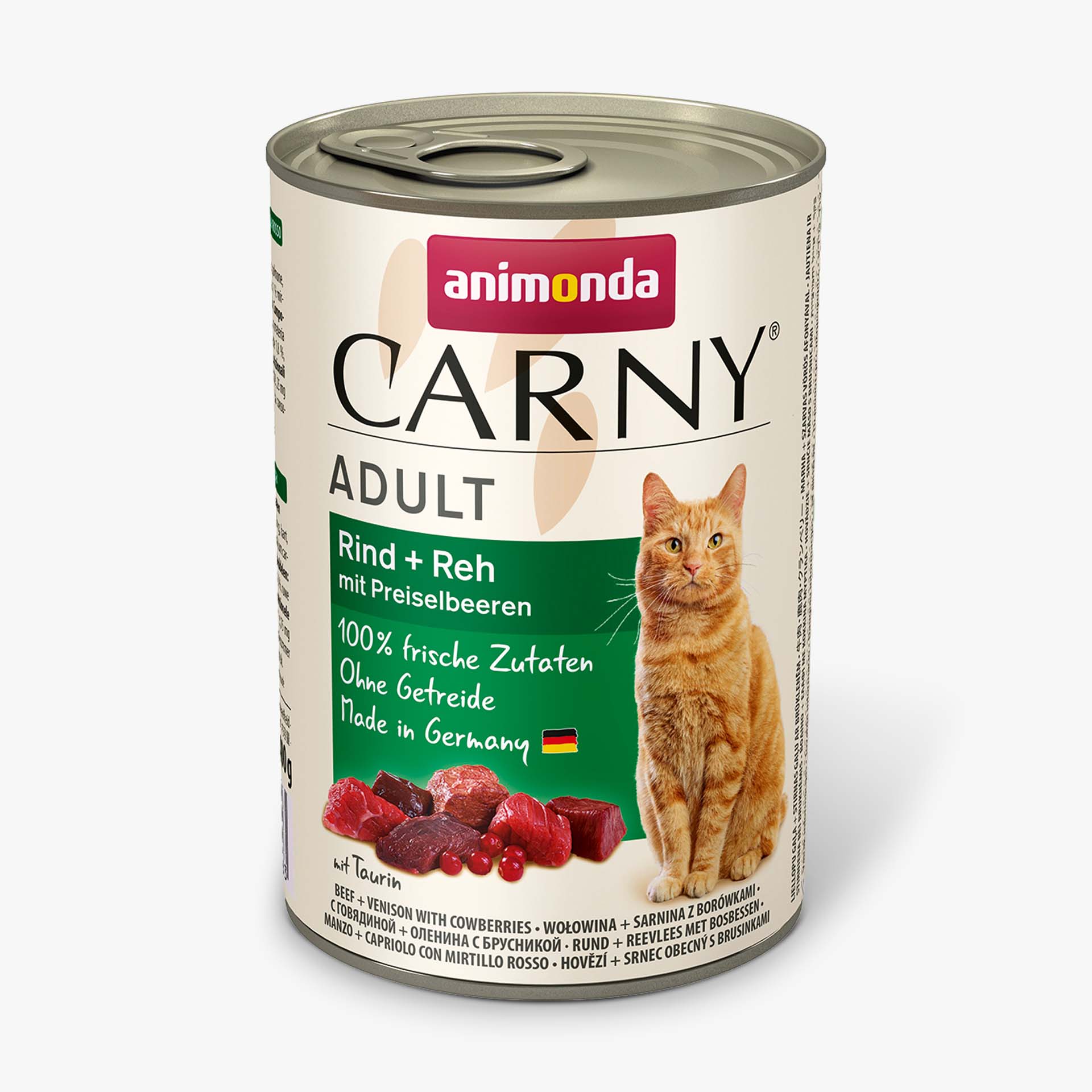 83716 animonda Carny Adult Rind und Reh mit Preiselbeeren Katze Nassfutter 83716 animonda Carny Adult Rind und Reh mit Preiselbeeren Katze Nassfutter