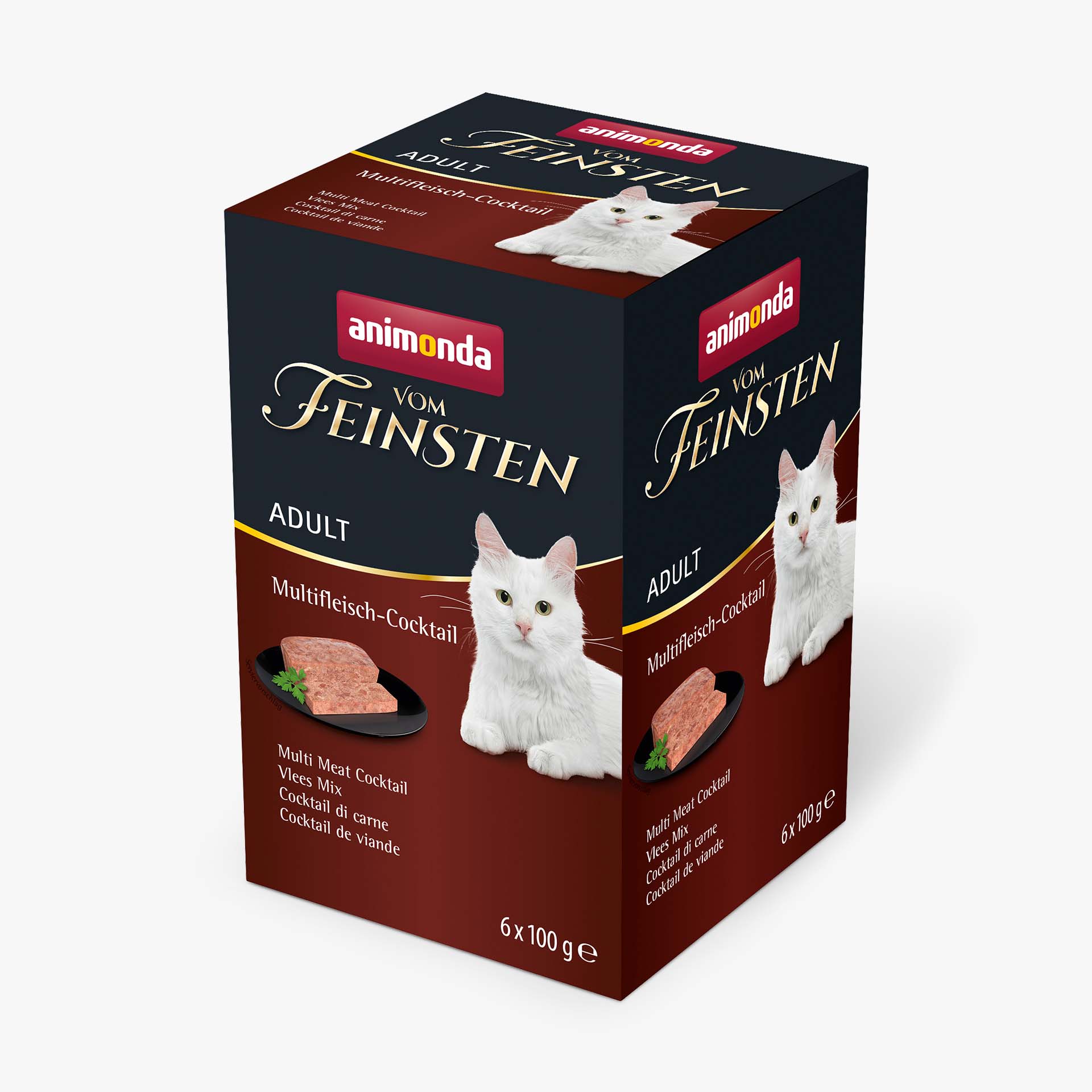 84227 animonda Vom Feinsten Adult Multifleisch Cocktail Katze Nassfutter 84227 animonda Vom Feinsten Adult Multifleisch Cocktail Katze Nassfutter